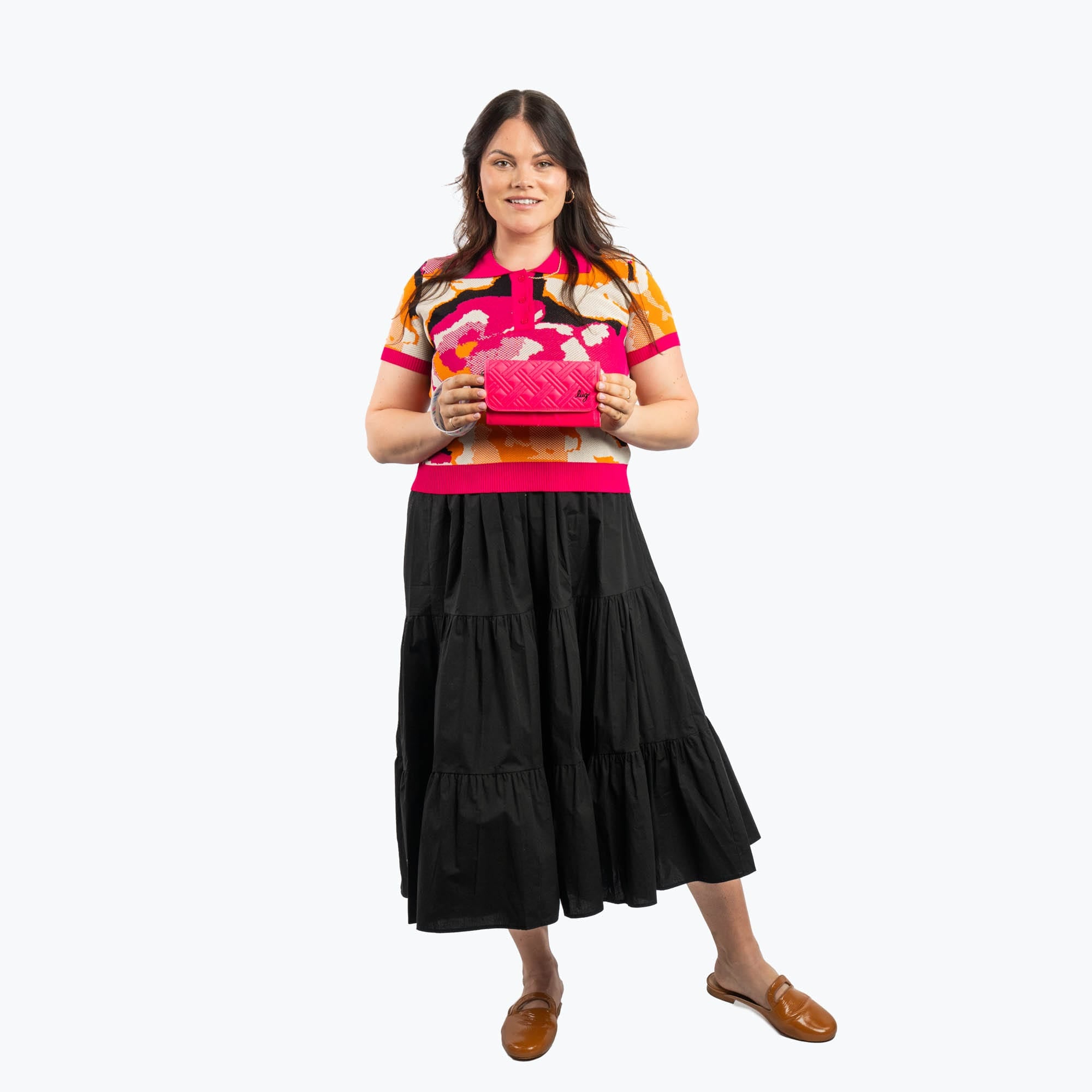 Stroll RFID Wristlet Wallet - - Stroll_BagProportions