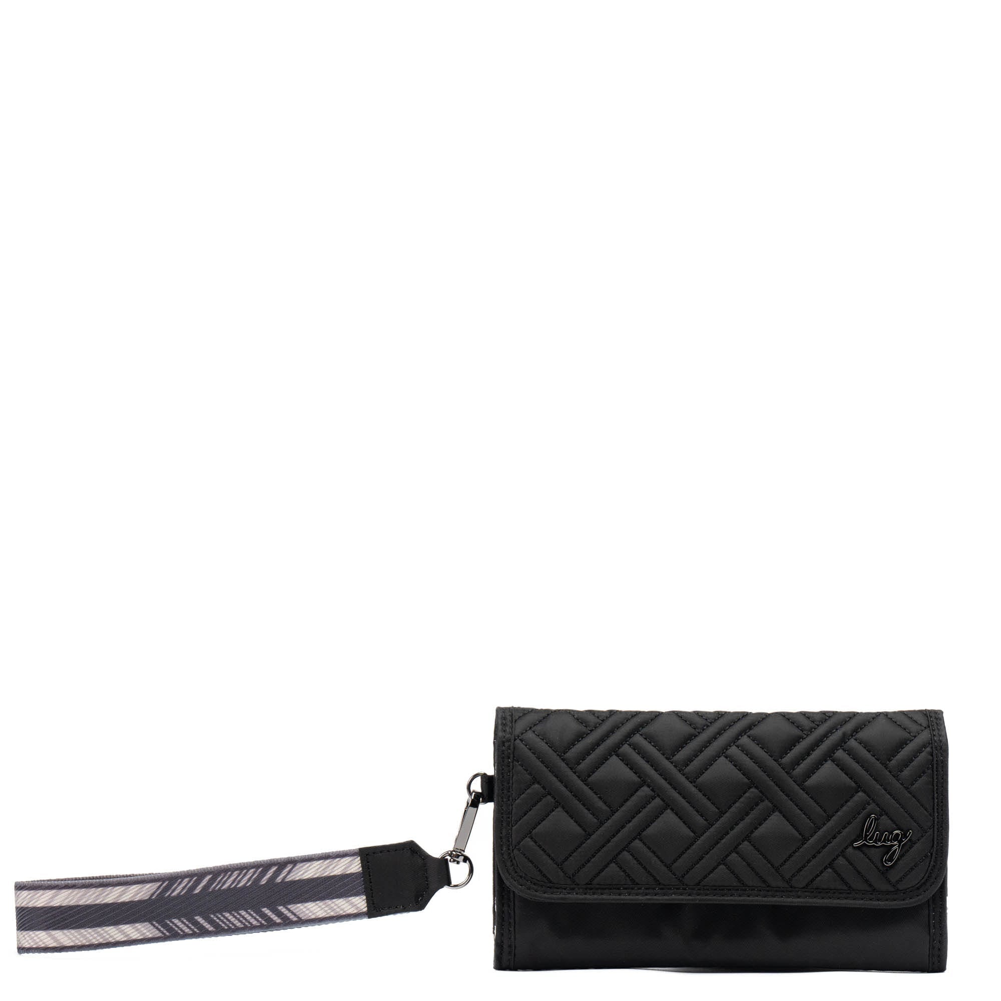 Stroll RFID Wristlet Wallet - BLACK - Stroll_Black_01