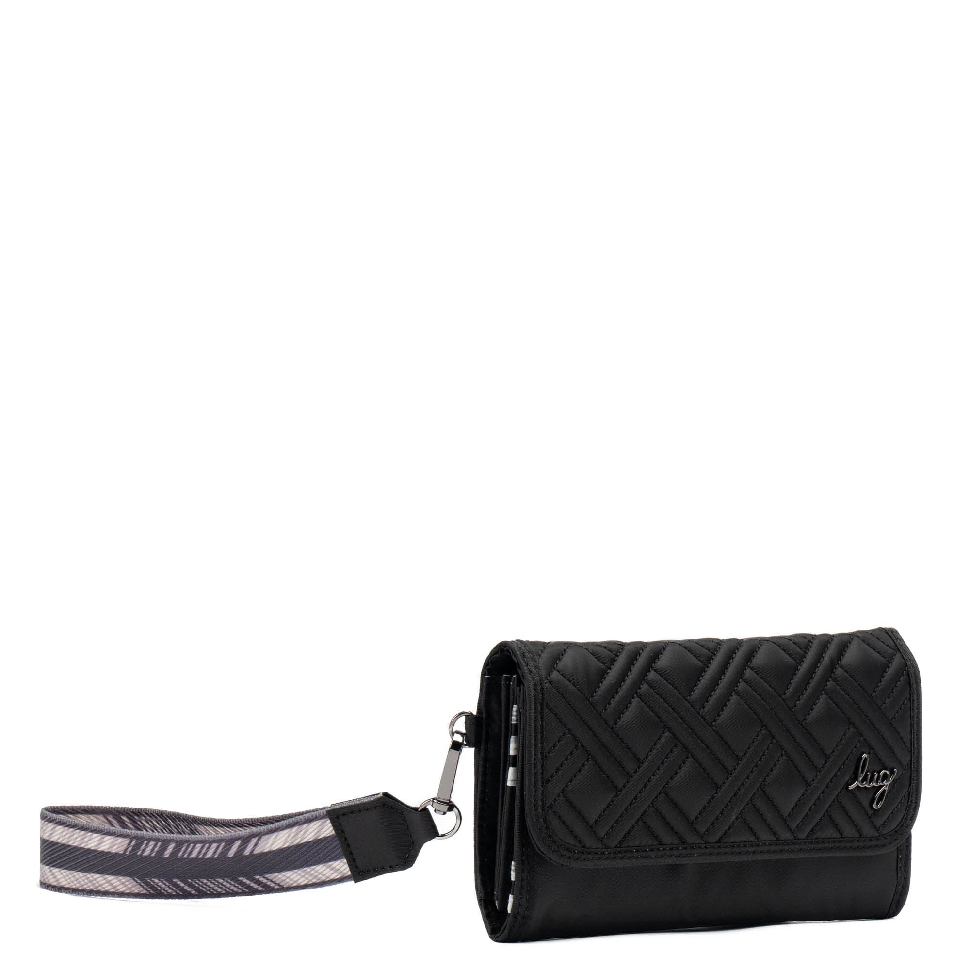 Stroll RFID Wristlet Wallet - BLACK - Stroll_Black_02