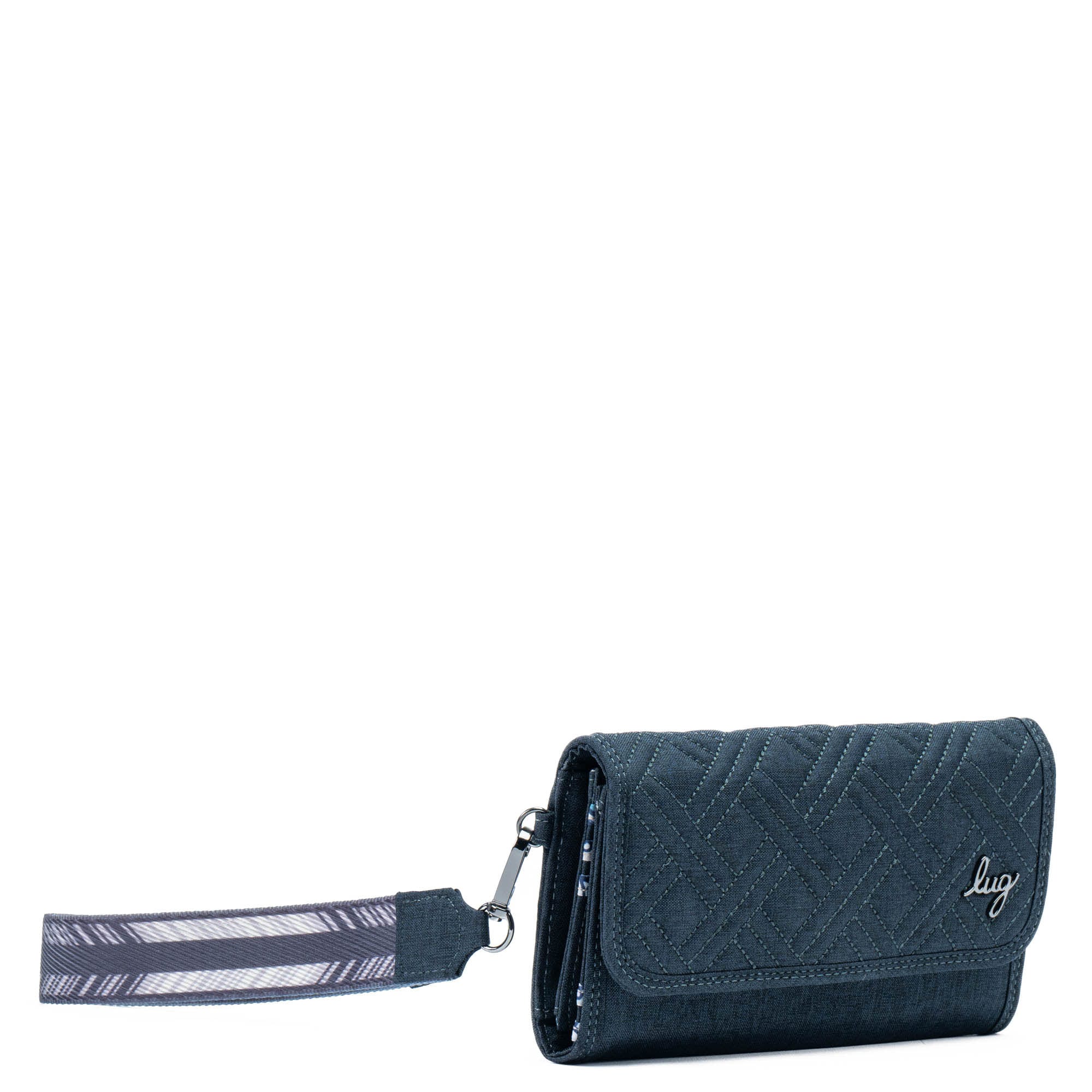 Stroll RFID Wristlet Wallet - HEATHER INDIGO - Stroll_HeatherIndigo_02