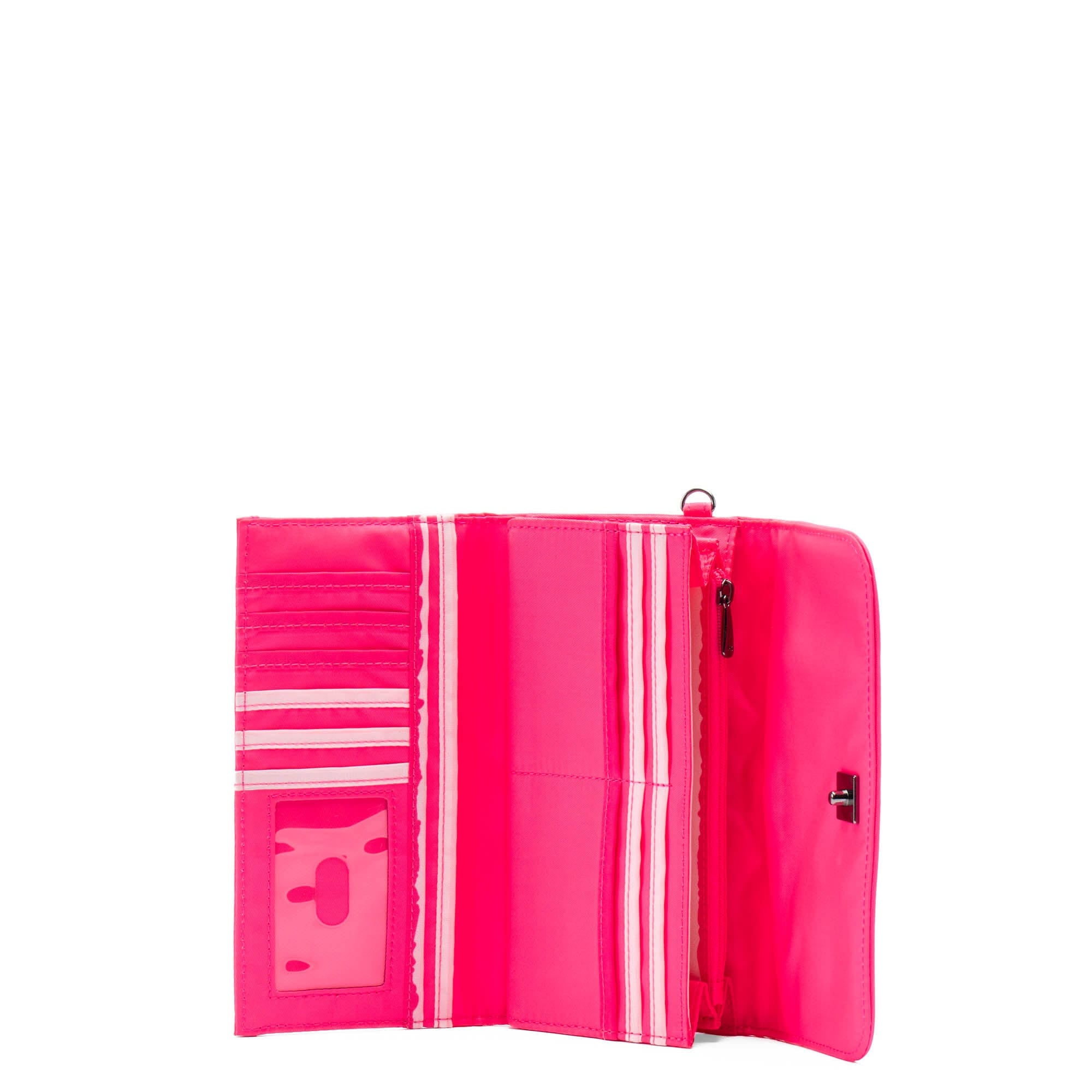 Stroll RFID Wristlet Wallet - MAGENTA - Stroll_Magenta_05