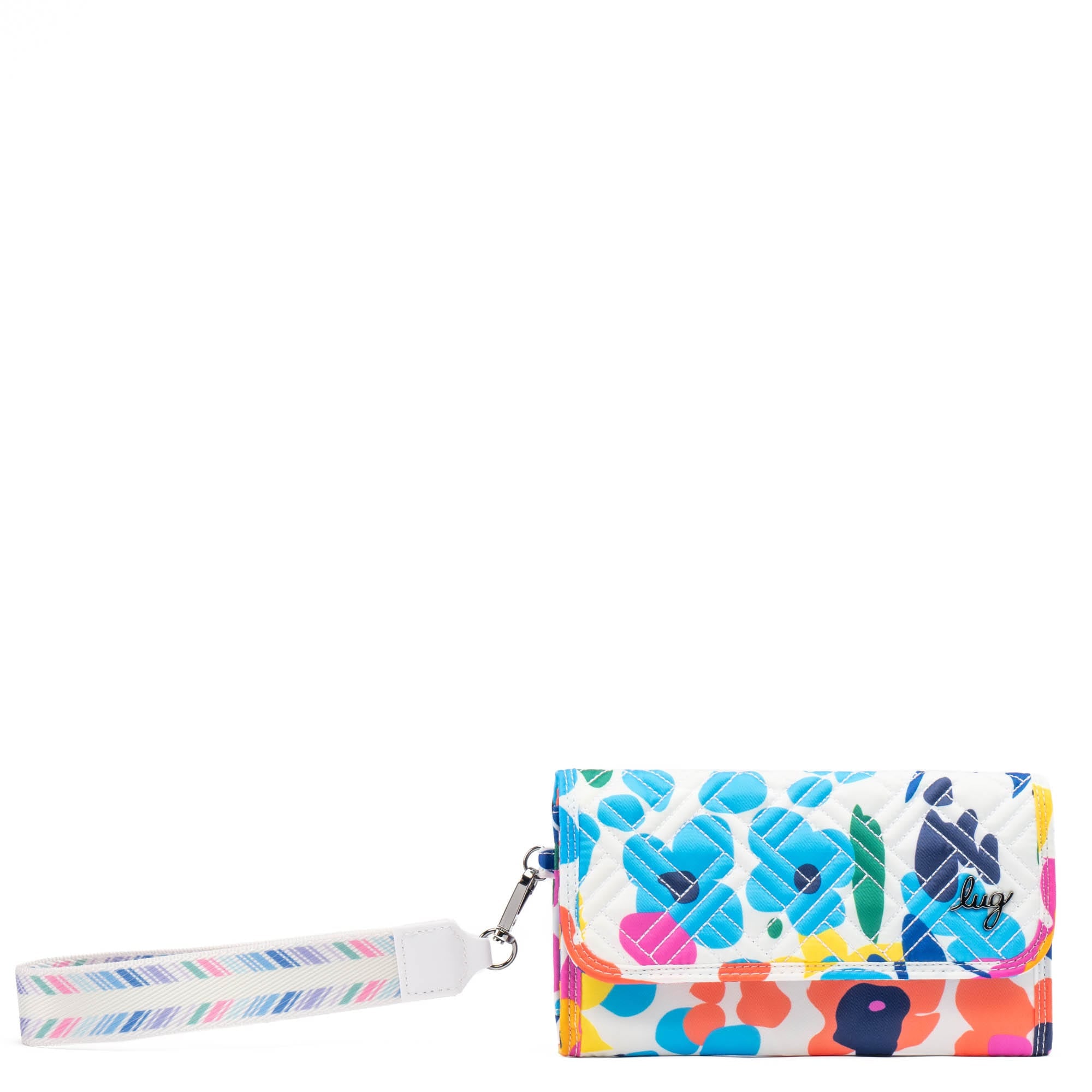 Stroll RFID Wristlet Wallet - WILDFLOWER BRIGHTS - Stroll_WildFlowerBrights_01