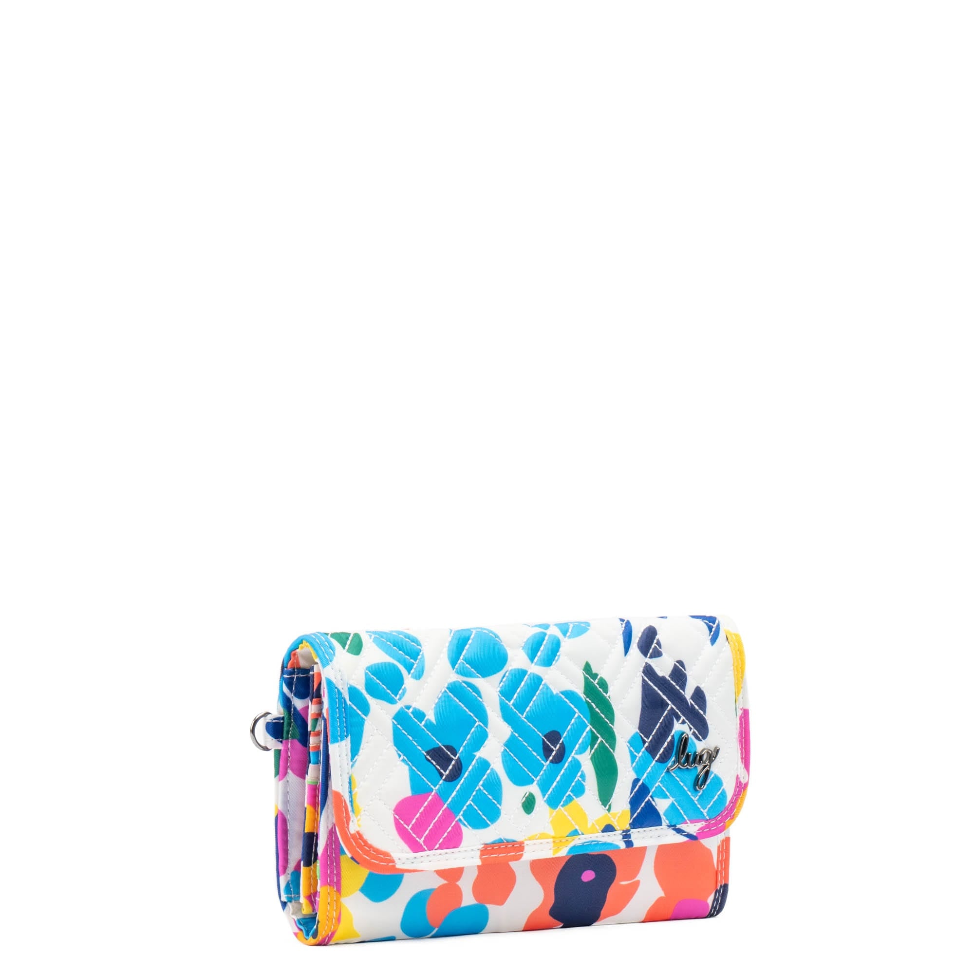 Stroll RFID Wristlet Wallet - WILDFLOWER BRIGHTS - Stroll_WildFlowerBrights_03