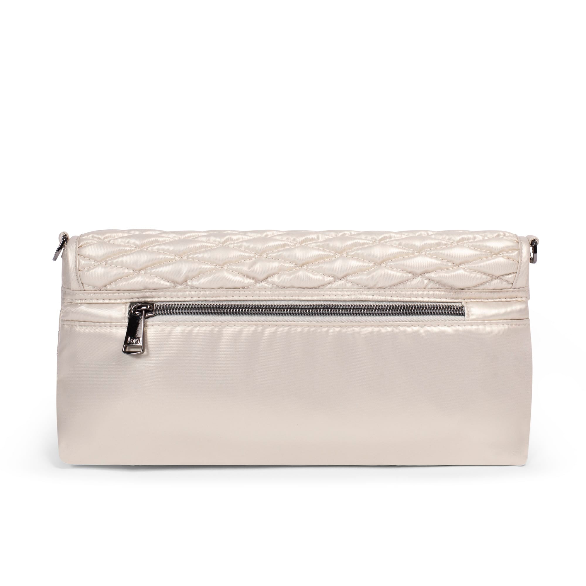 Strut Shoulder Bag - METALLIC CHAMPAGNE - Strut_ShampagneMettalic_04_s106nc