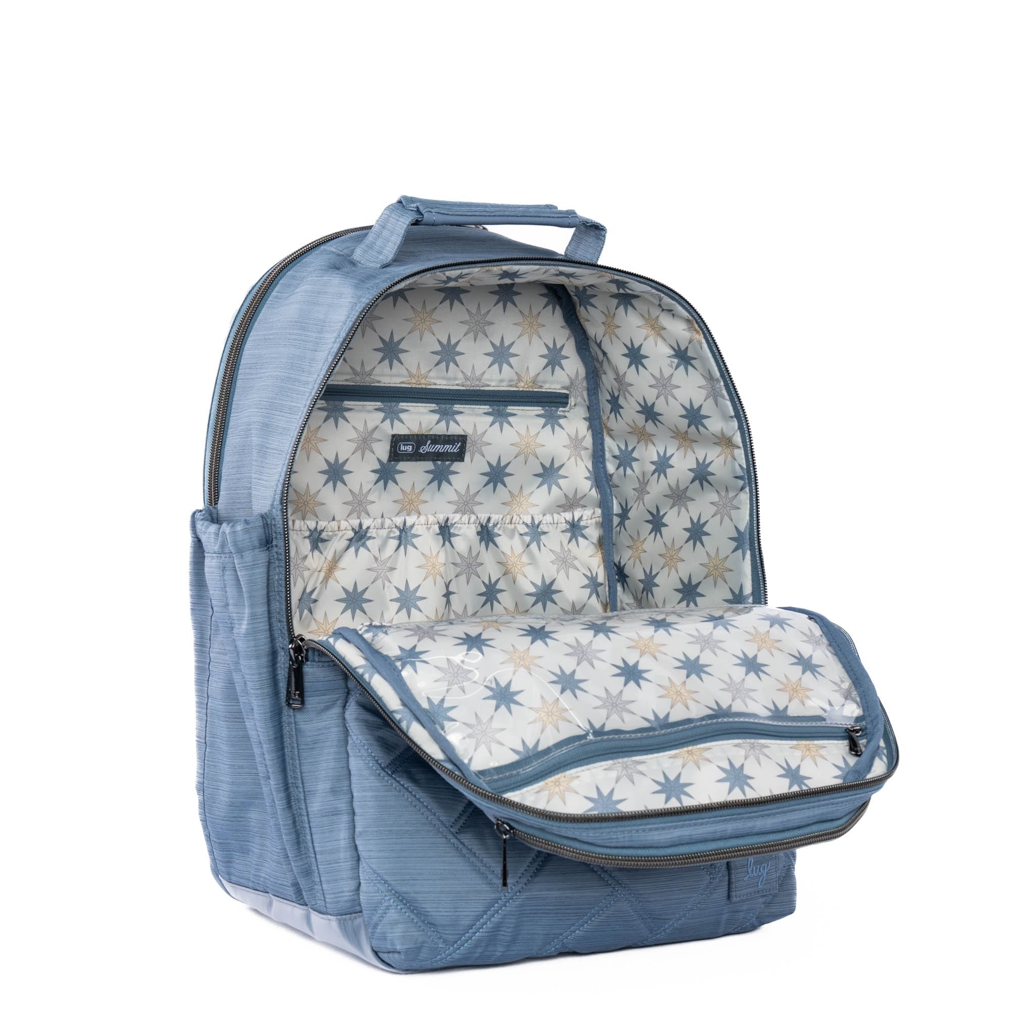 Summit 2 Backpack - BRUSHED BLUE MOON - Summit2_BrushedBlueMoon_05