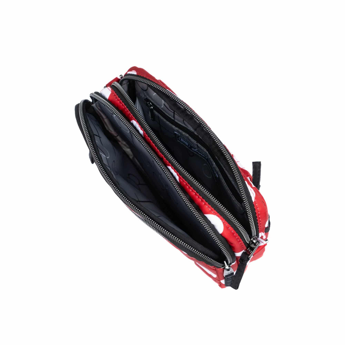 Super Coupe 2 Convertible Crossbody Bag - CRIMSON LARGE DOT - SuperCoupe2Classic_CrimsonDot_05