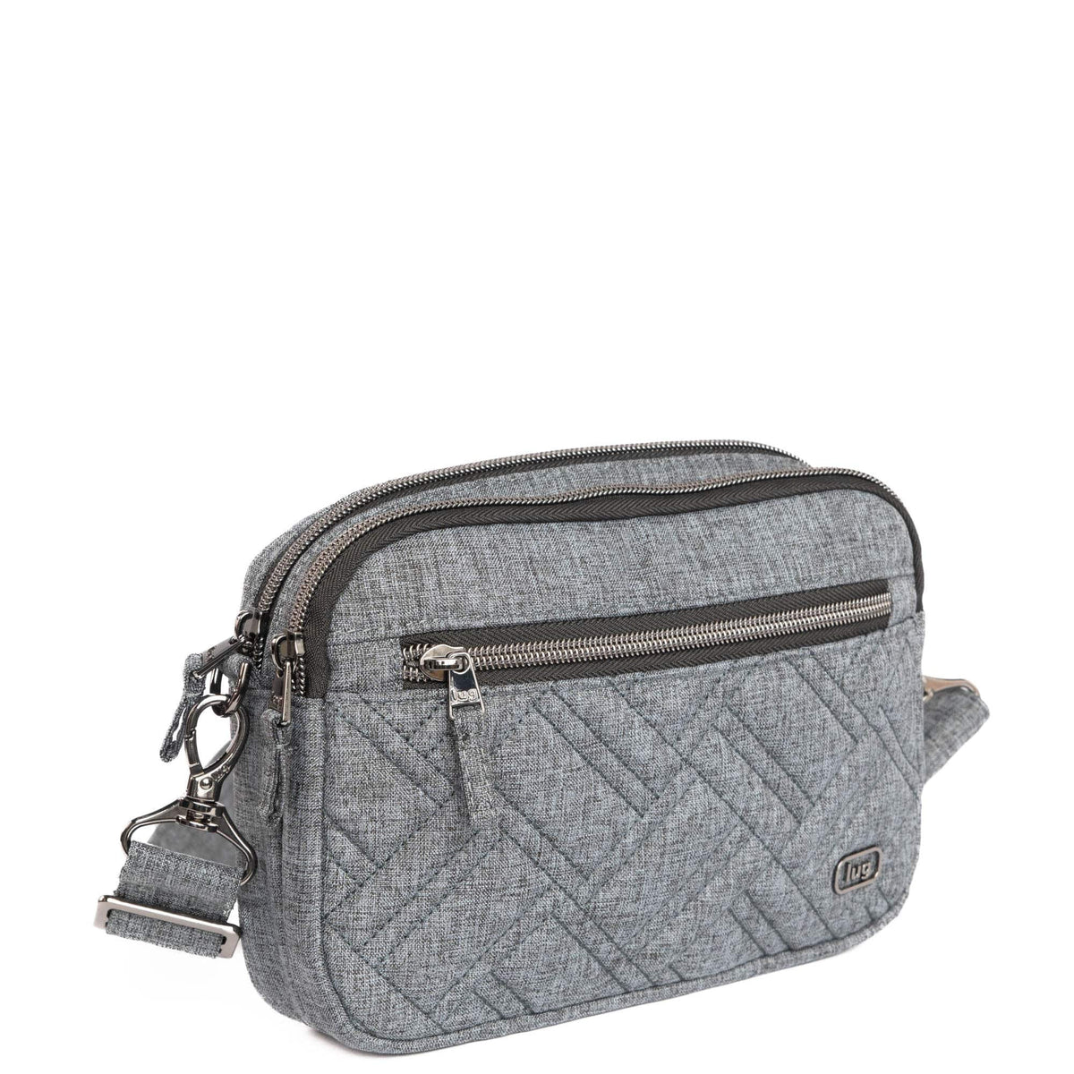 Super Coupe 2 Convertible Crossbody Bag - HEATHER GREY - SuperCoupe2Classic_HeatherGrey_02