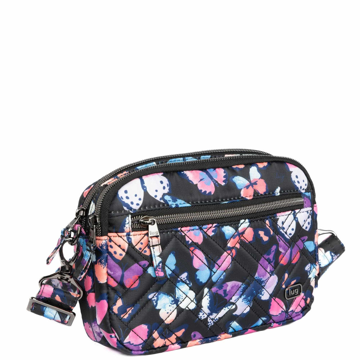 Super Coupe 2 Convertible Crossbody Bag - WATERCOLOR BUTTERFLIES - SuperCoupe2Classic_WatercolourButterflies_02