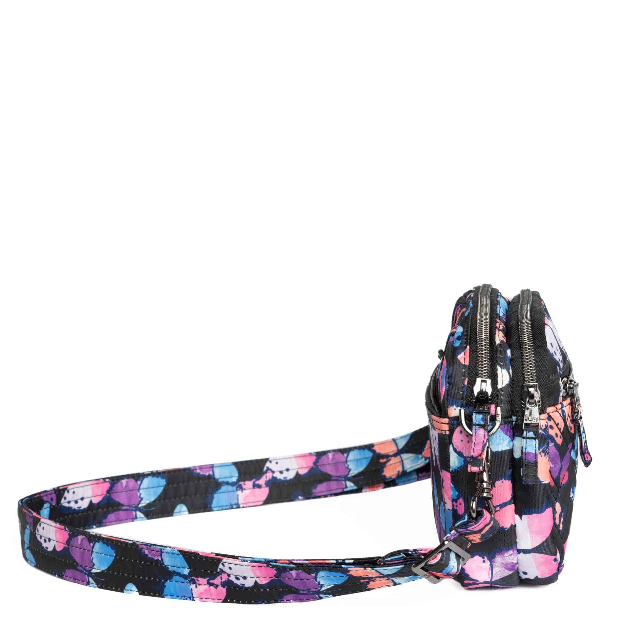 Super Coupe 2 Convertible Crossbody Bag - WATERCOLOR BUTTERFLIES - SuperCoupe2Classic_WatercolourButterflies_03