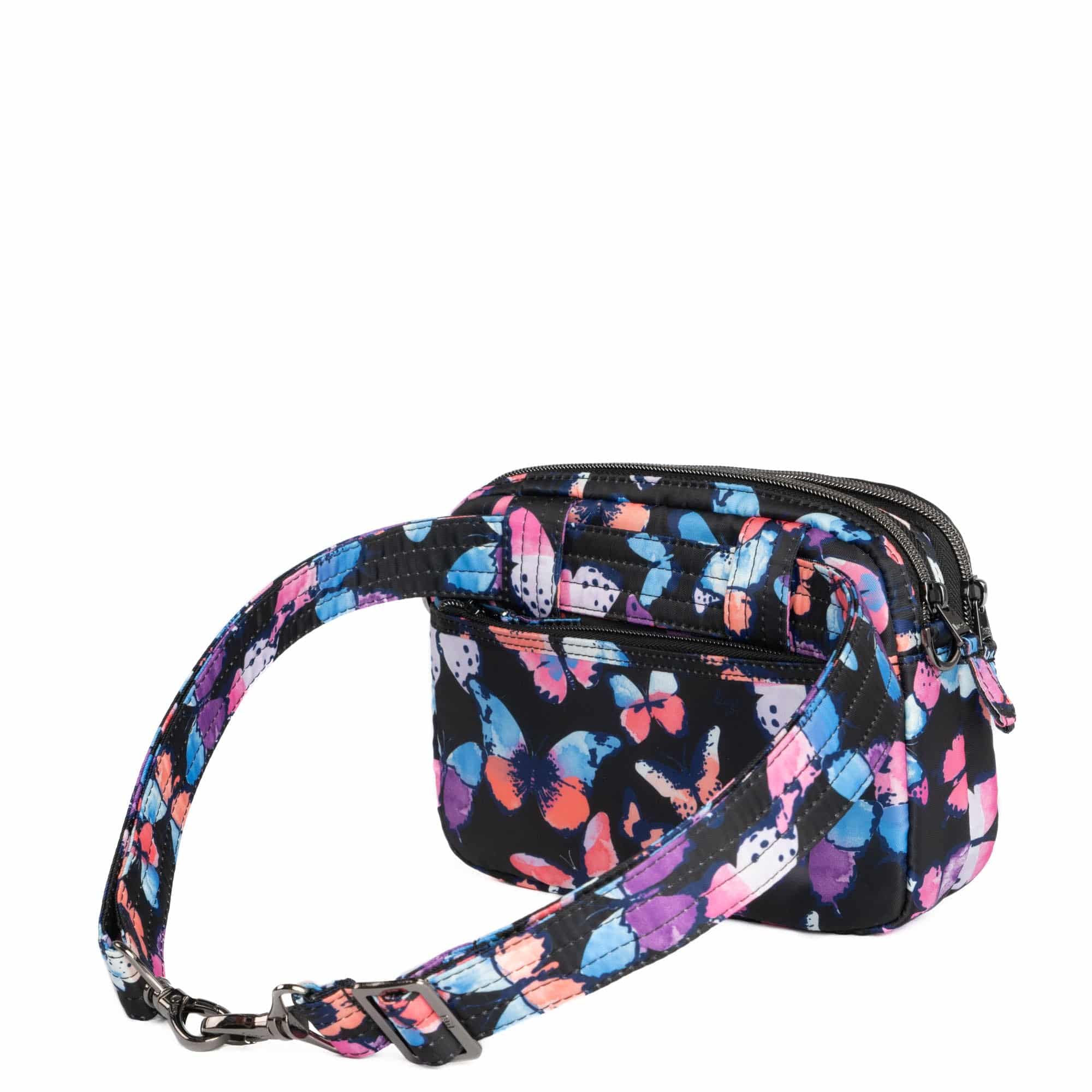 Super Coupe 2 Convertible Crossbody Bag - WATERCOLOR BUTTERFLIES - SuperCoupe2Classic_WatercolourButterflies_04