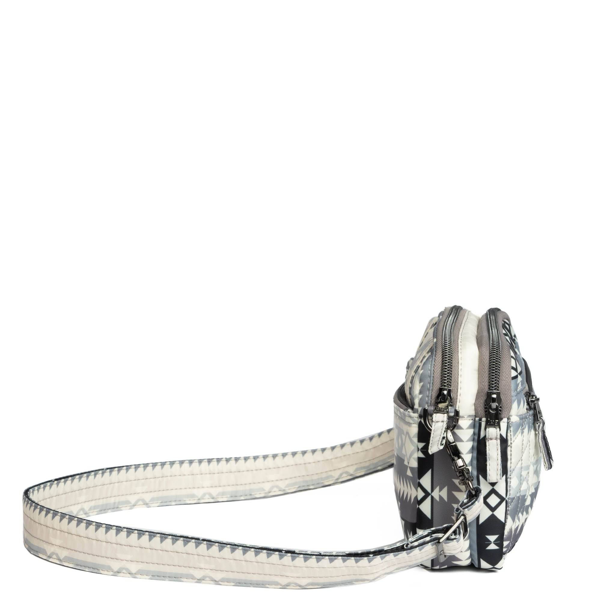 Guild Collection Classic Super Coupe 2 Crossbody Bag - SOUTHWEST GEESE GREY - SuperCoupe2MD_SouthwestGeeseGrey_03