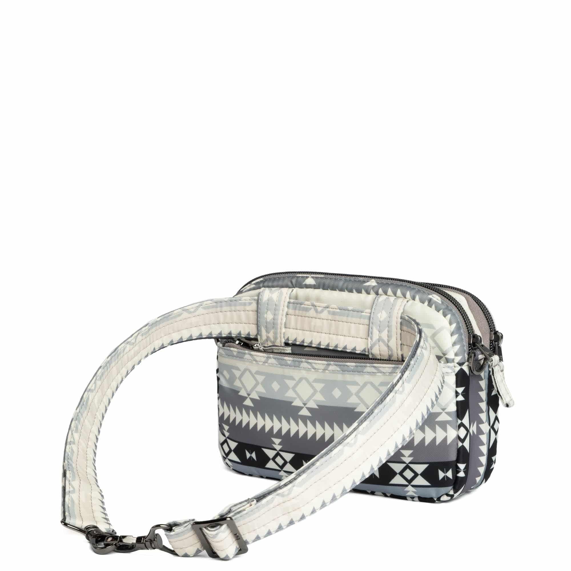 Guild Collection Classic Super Coupe 2 Crossbody Bag - SOUTHWEST GEESE GREY - SuperCoupe2MD_SouthwestGeeseGrey_04