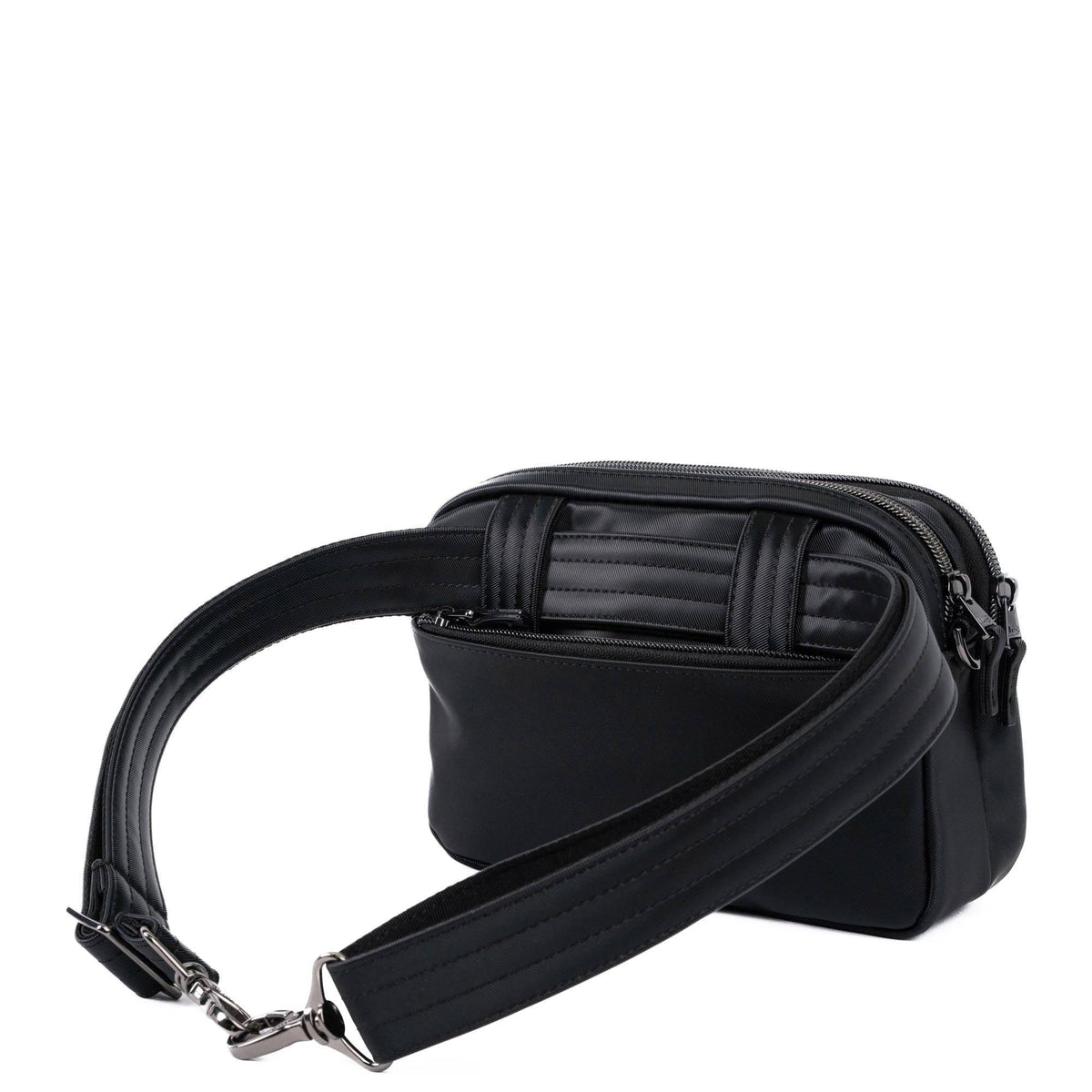Super Coupe 3 Satin Luxe Convertible Crossbody Bag - BLACK - SuperCoupe2_SatinLuxe_Black_04_1150f197-f3b7-4fef-ab67-81118ed67394