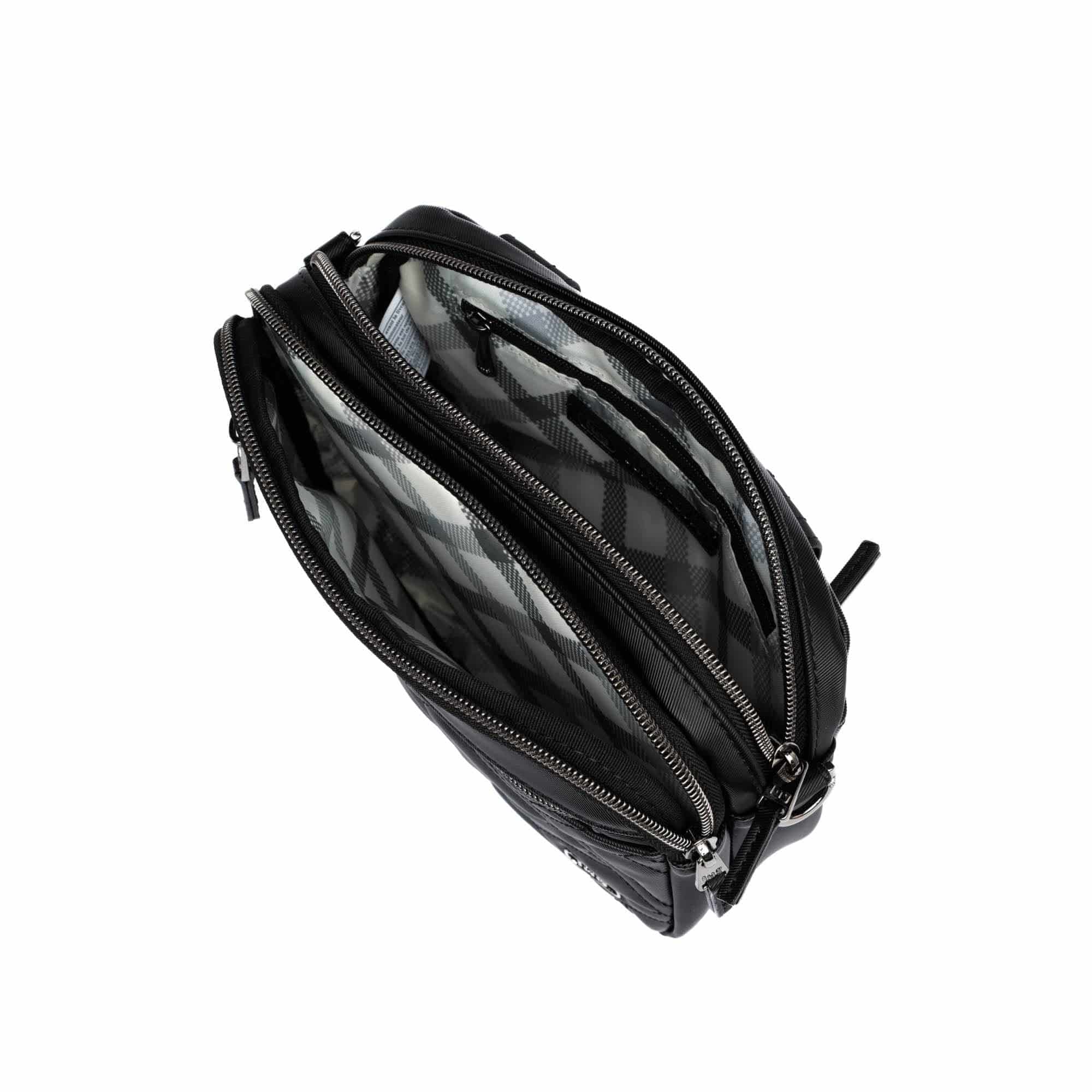 Super Coupe 3 Satin Luxe Convertible Crossbody Bag - BLACK - SuperCoupe2_SatinLuxe_Black_05_407a25cd-b4a9-452e-af30-a5bb727210d3