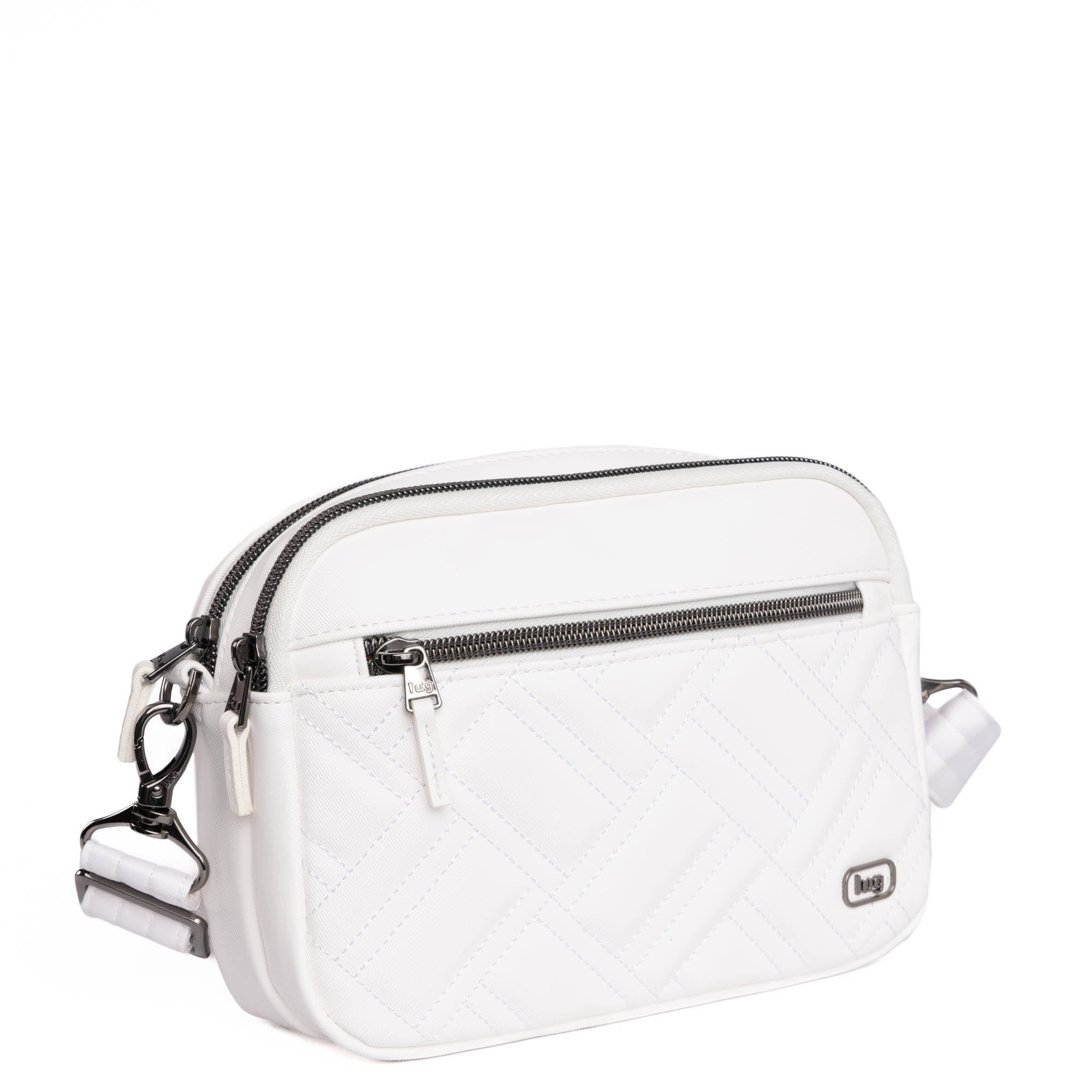 Super Coupe 2 Satin Luxe Convertible Crossbody Bag - WHITE - SuperCoupe2_SatinLuxe_White_02_woa5yw