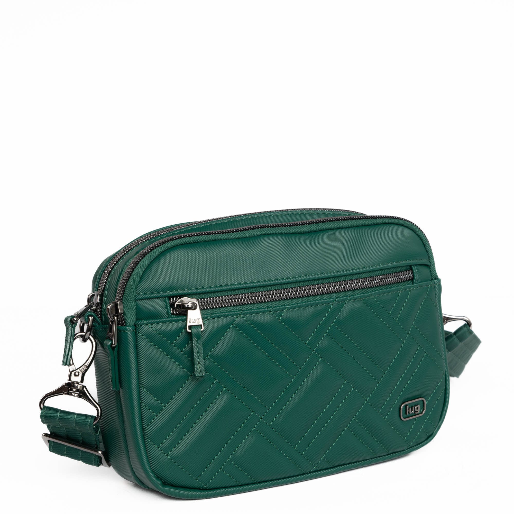 Super Coupe 2 Satin Luxe Convertible Crossbody Bag - WICKEDLY GREEN - SuperCoupe2_SatinLuxe_WickedlyGreen_02_uh9it9