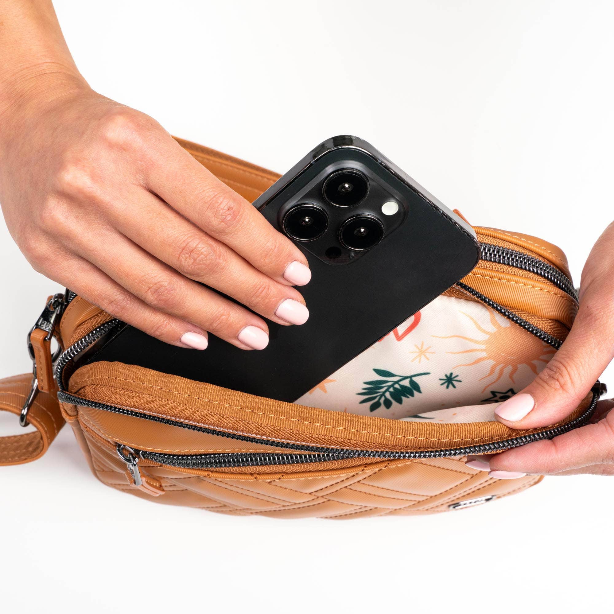 Super Coupe 3 Satin Luxe Convertible Crossbody Bag - - SuperCoupe3_SatinLuxe_Lifestyle_02