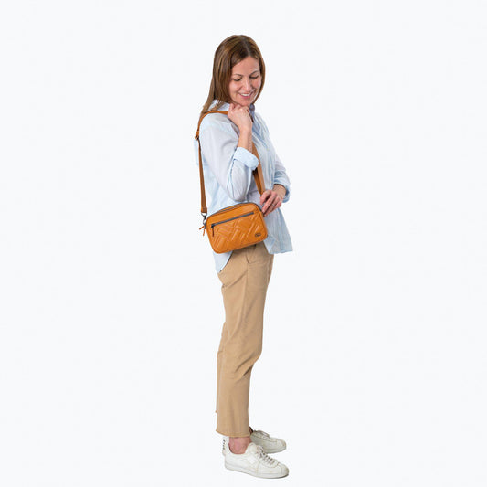 Super Coupe 3 Satin Luxe Convertible Crossbody Bag - - SuperCoupe3_SatinLuxe_Lifestyle_BagProportions_02
