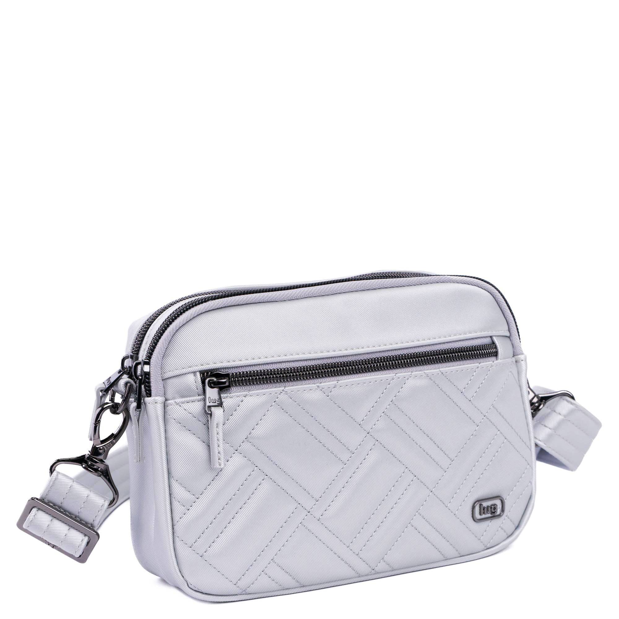 Super Coupe 3 Satin Luxe Convertible Crossbody Bag - METALLIC SILVER - SuperCoupe3_SatinLuxe_MetallicSilver_02