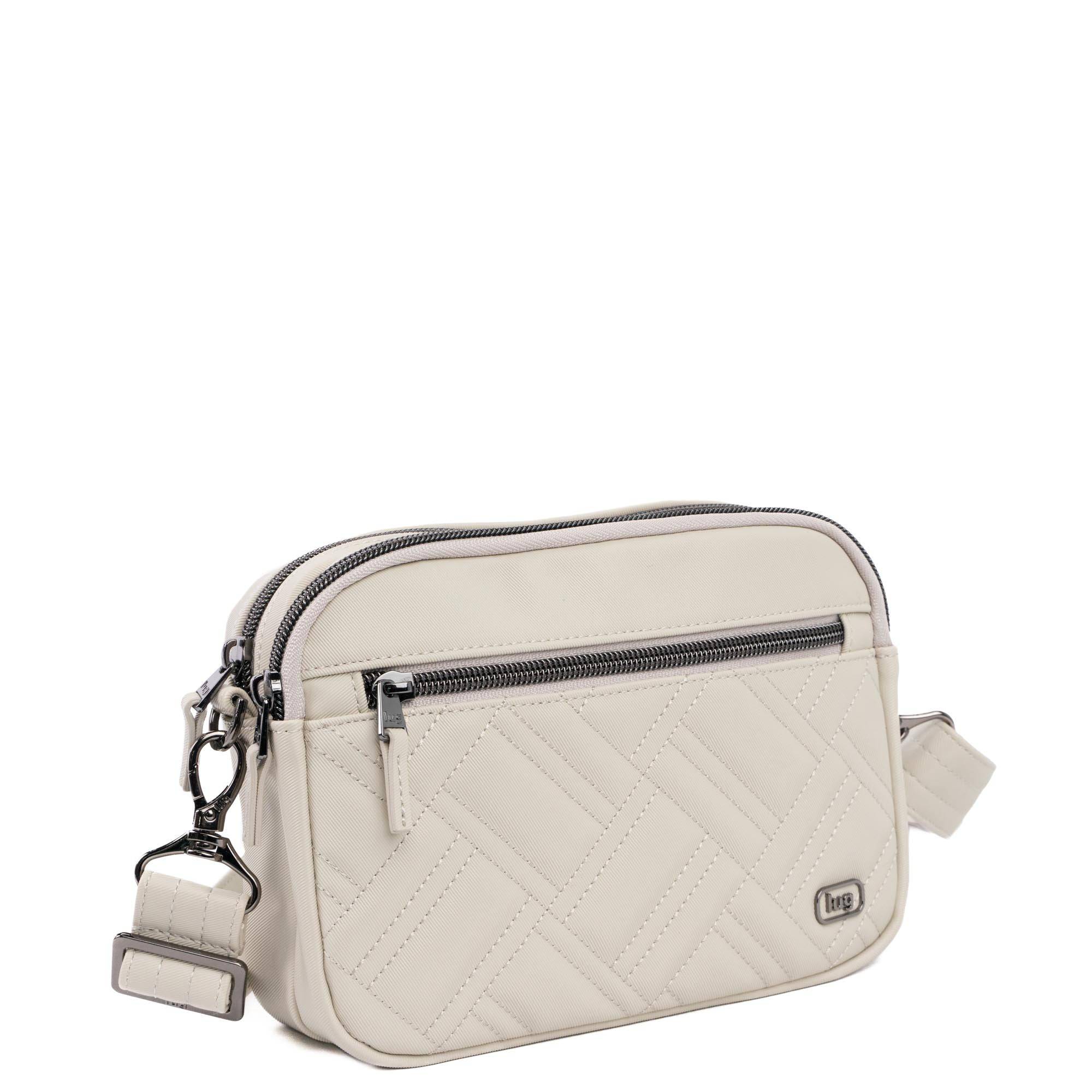 Super Coupe 3 Satin Luxe Convertible Crossbody Bag - PEBBLE - SuperCoupe3_SatinLuxe_Pebble_02