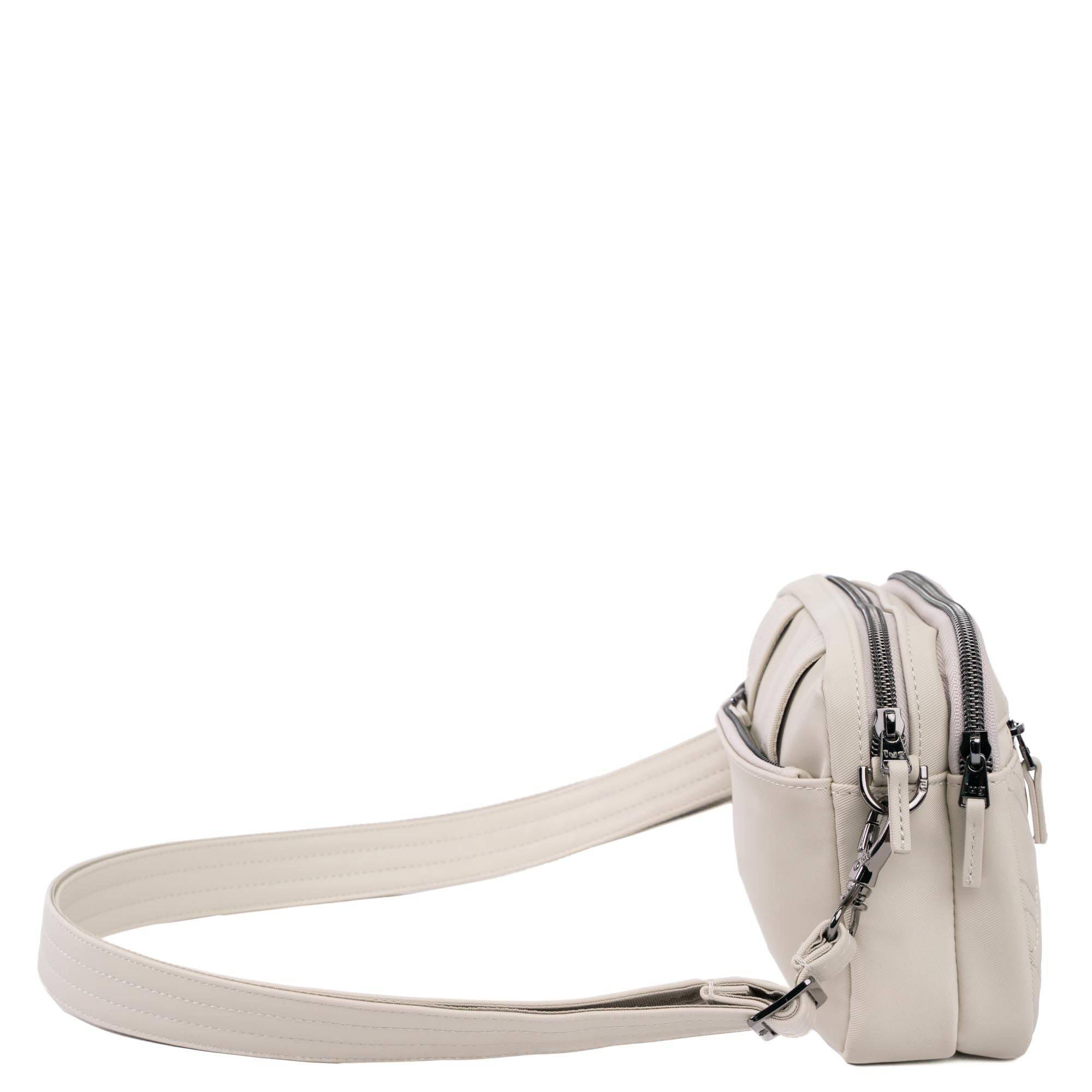 Super Coupe 3 Satin Luxe Convertible Crossbody Bag - PEBBLE - SuperCoupe3_SatinLuxe_Pebble_03