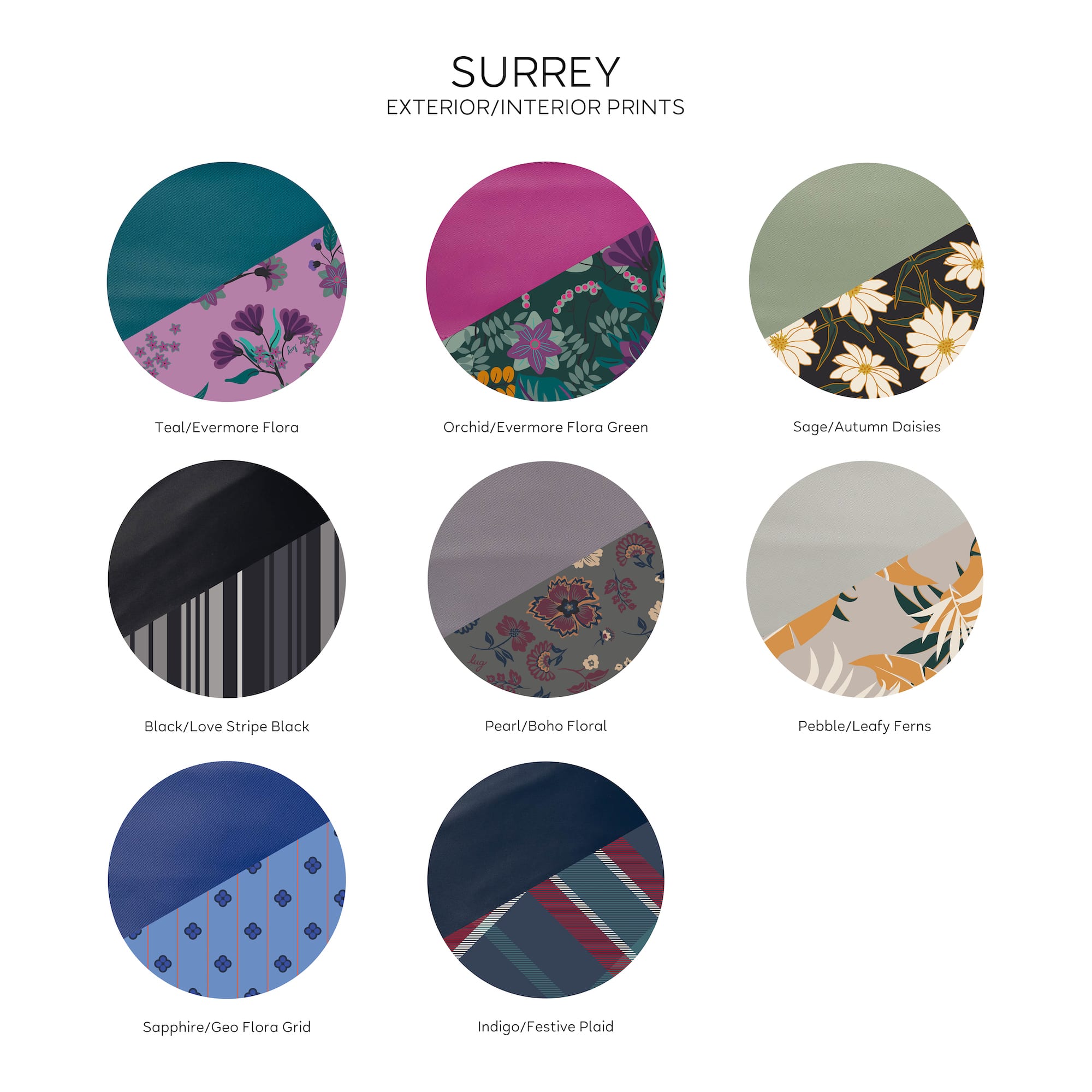 Surrey Satin Luxe VL RFID Wallet - - Surrey-Swatches