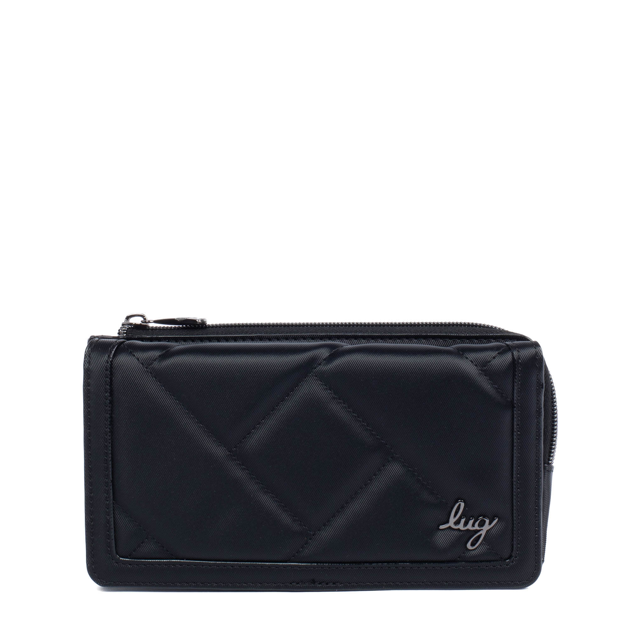 Surrey Satin Luxe VL RFID Wallet - BLACK - SurreySatin_BlackSatinVL_01