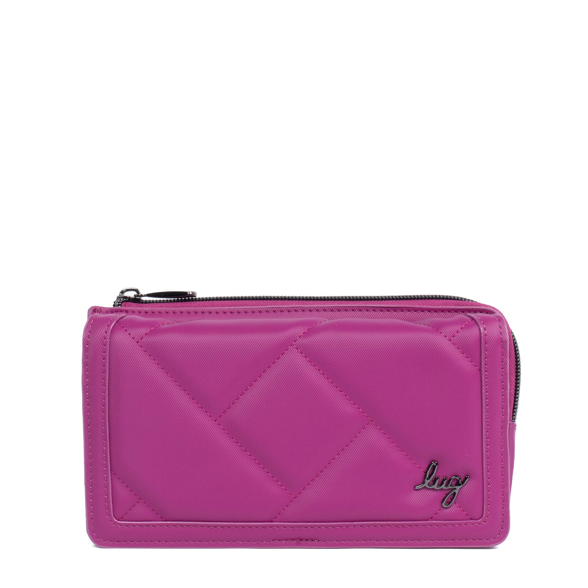 Surrey Satin Luxe VL RFID Wallet - ORCHID - SurreySatin_OrchidSatinVL_01