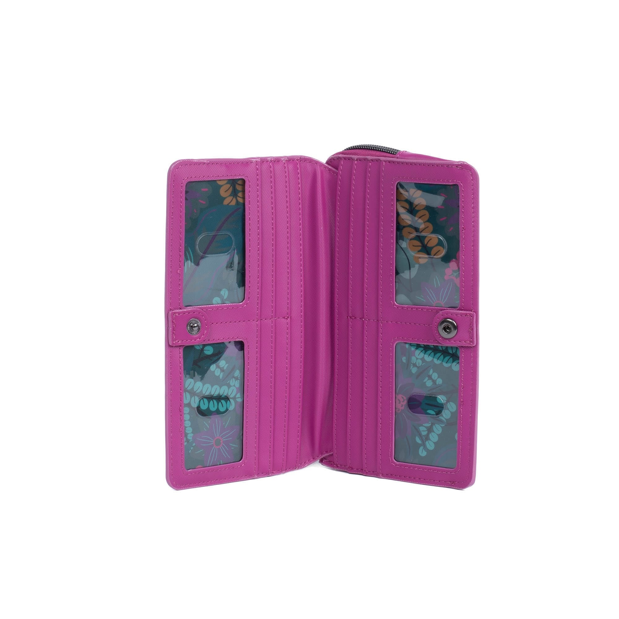 Surrey Satin Luxe VL RFID Wallet - ORCHID - SurreySatin_OrchidSatinVL_05