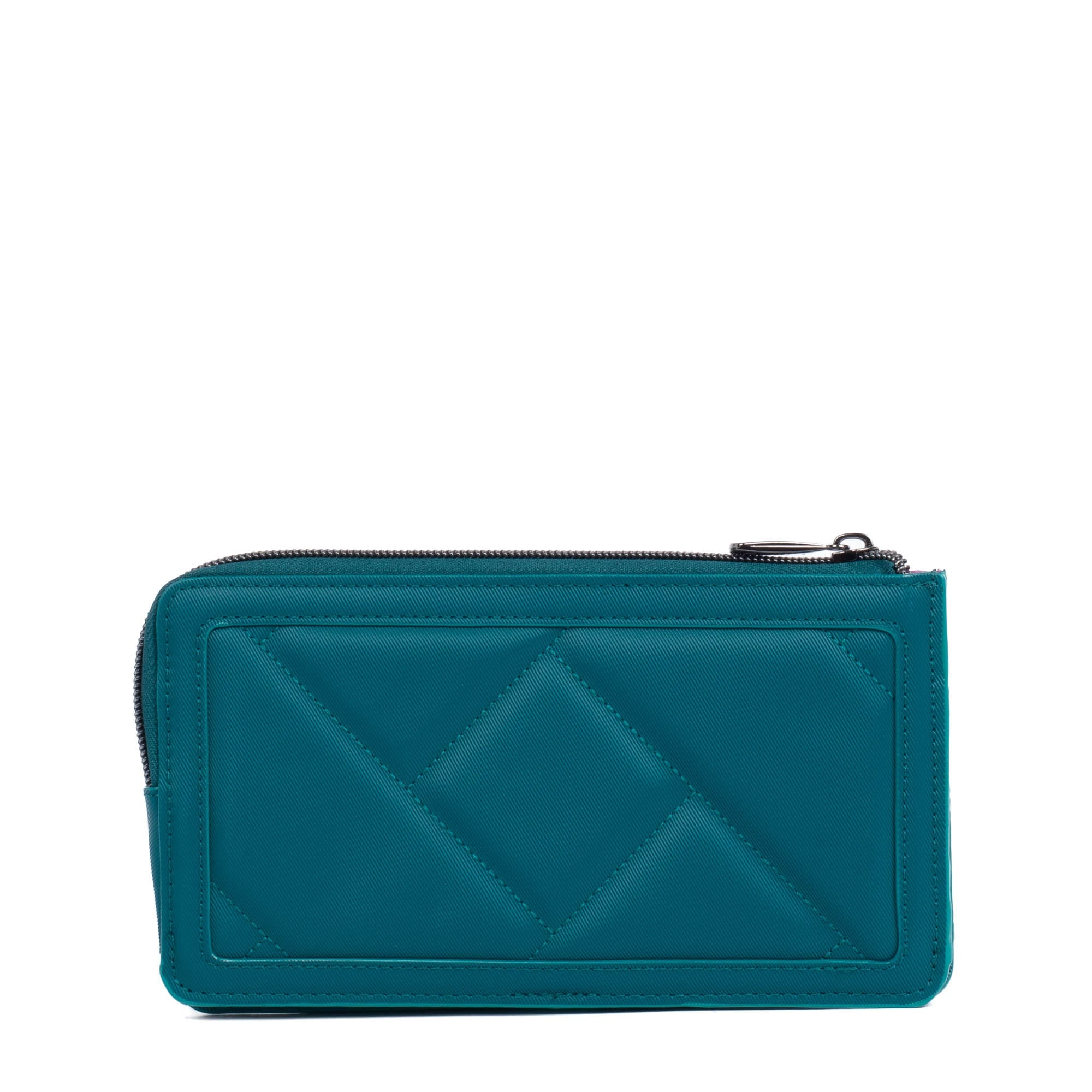 Surrey Satin Luxe VL RFID Wallet - TEAL - SurreySatin_TealSatinVL_03
