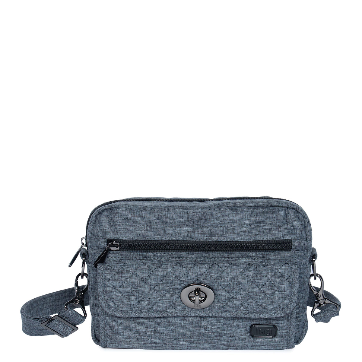 Switch Crossbody Bag &amp; Peekaboo Pouch Set - HEATHER GREY - Switch_HRGrey_01_308c7a8d-ed7a-498c-a204-31fd221e31a6