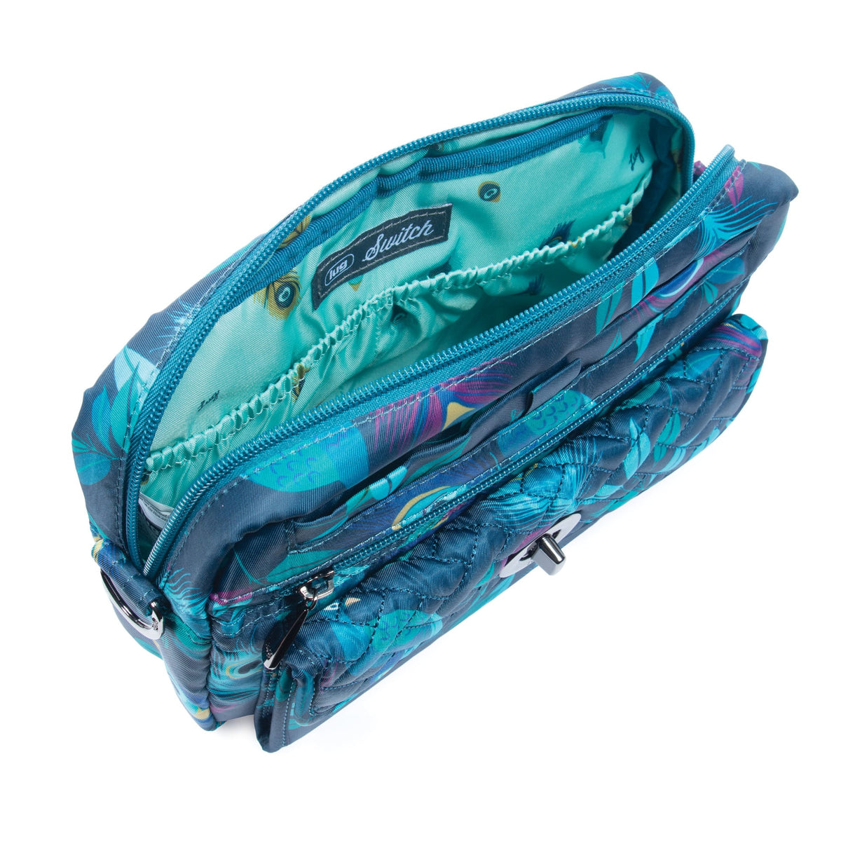 Switch Crossbody Bag &amp; Peekaboo Pouch Set - PEACOCK MULTI - Switch_PeacockMulti_05_5f21e81e-dd1c-45ff-ac23-27e26be11722