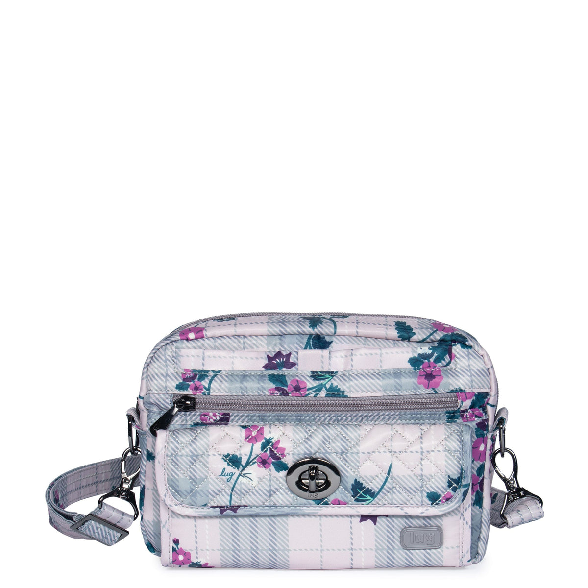 Switch Crossbody Bag &amp; Peekaboo Pouch Set - PLAID FLORAL PEARL - Switch_PlaidFloralPearl_01_4de4fa7c-1269-4934-95cf-2c760b7ccd47