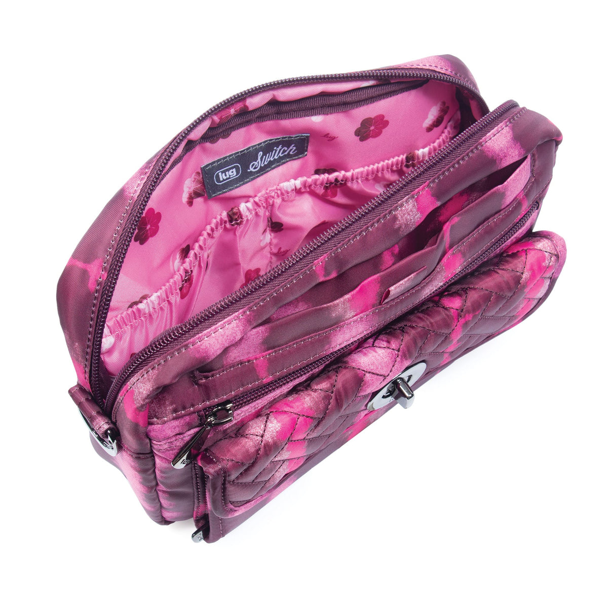 Switch Crossbody Bag &amp; Peekaboo Pouch Set - SHIBORI WINE - Switch_ShiboriWine_05_6afa788e-2ddd-41a2-b1d5-51d21f14b007