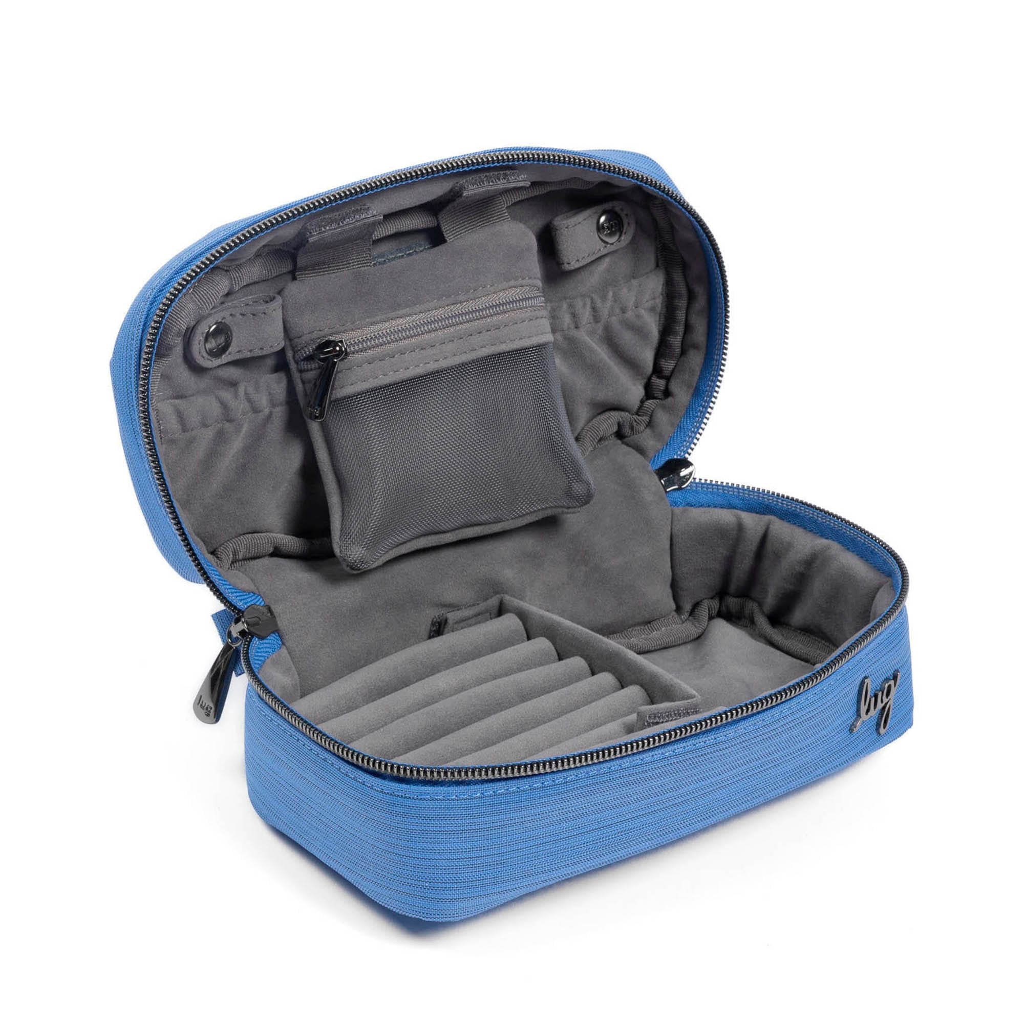 Swizzle Jewelry Case - BRUSHED MARINA ICEPOP STITCH - Swizzle_BrushedMarina_05