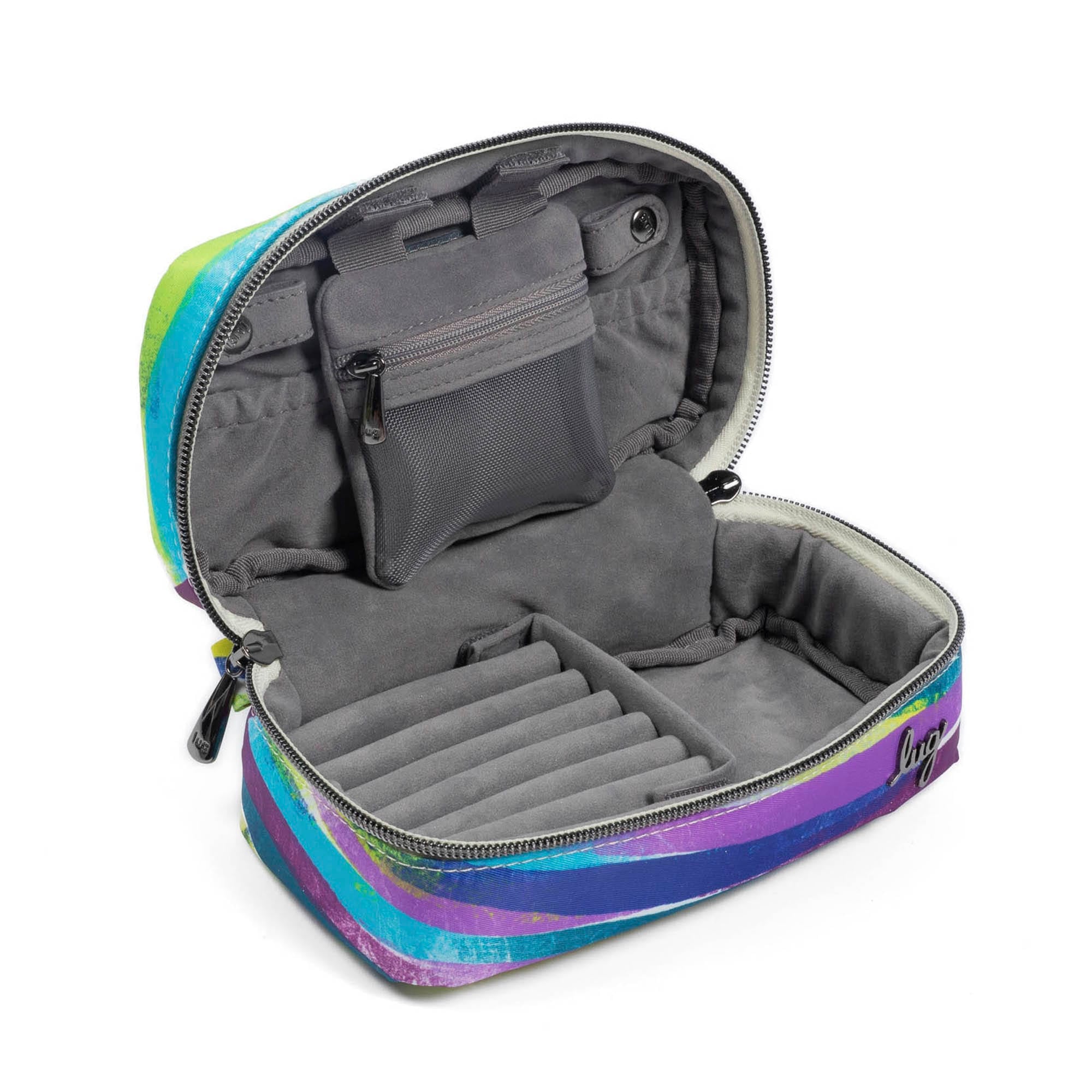 Swizzle Jewelry Case - BRUSHSTROKES MULTI - Swizzle_BrushstrokesMulti_05