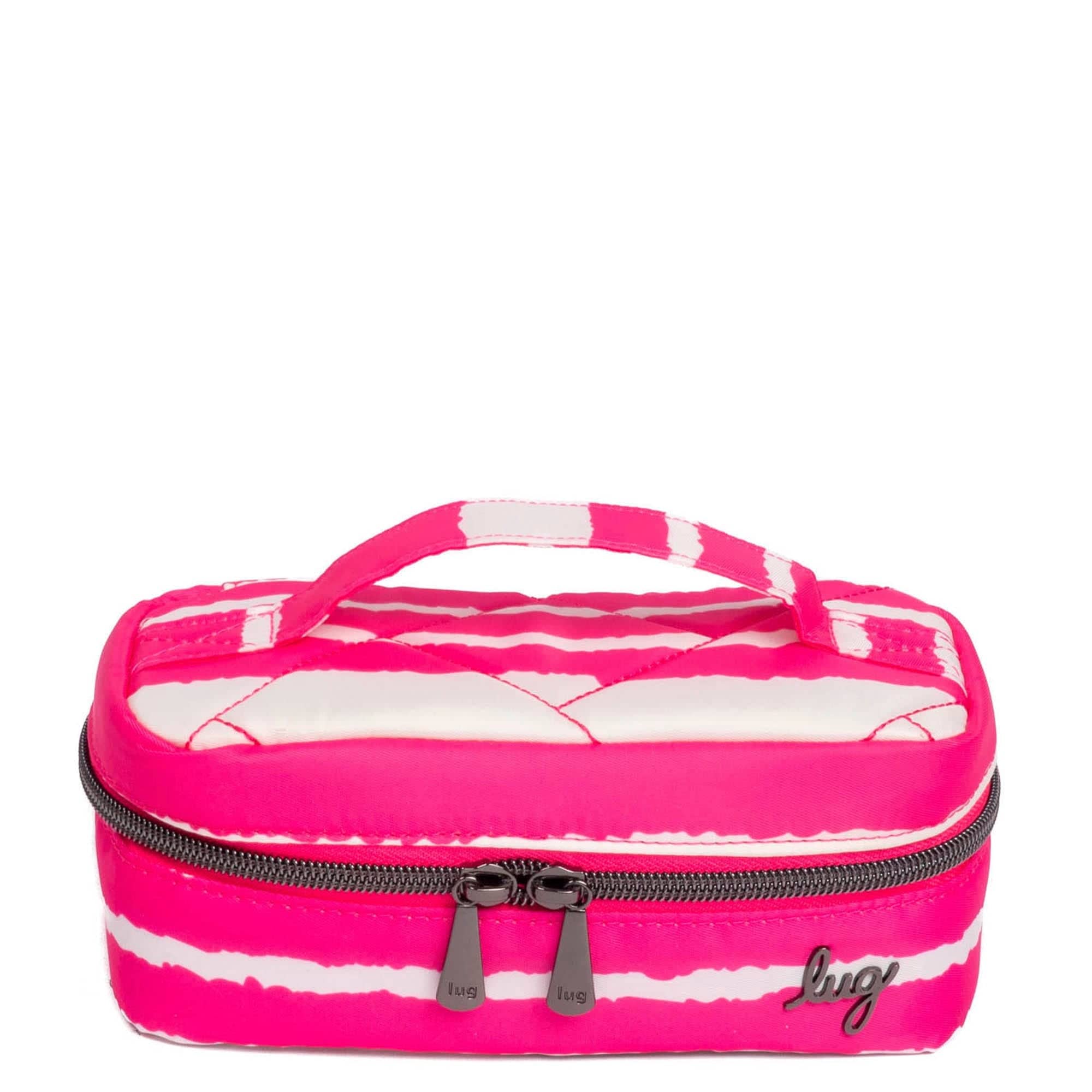 Swizzle Jewelry Case - MAGENTA STRIPE - Swizzle_MagentaStripe_01