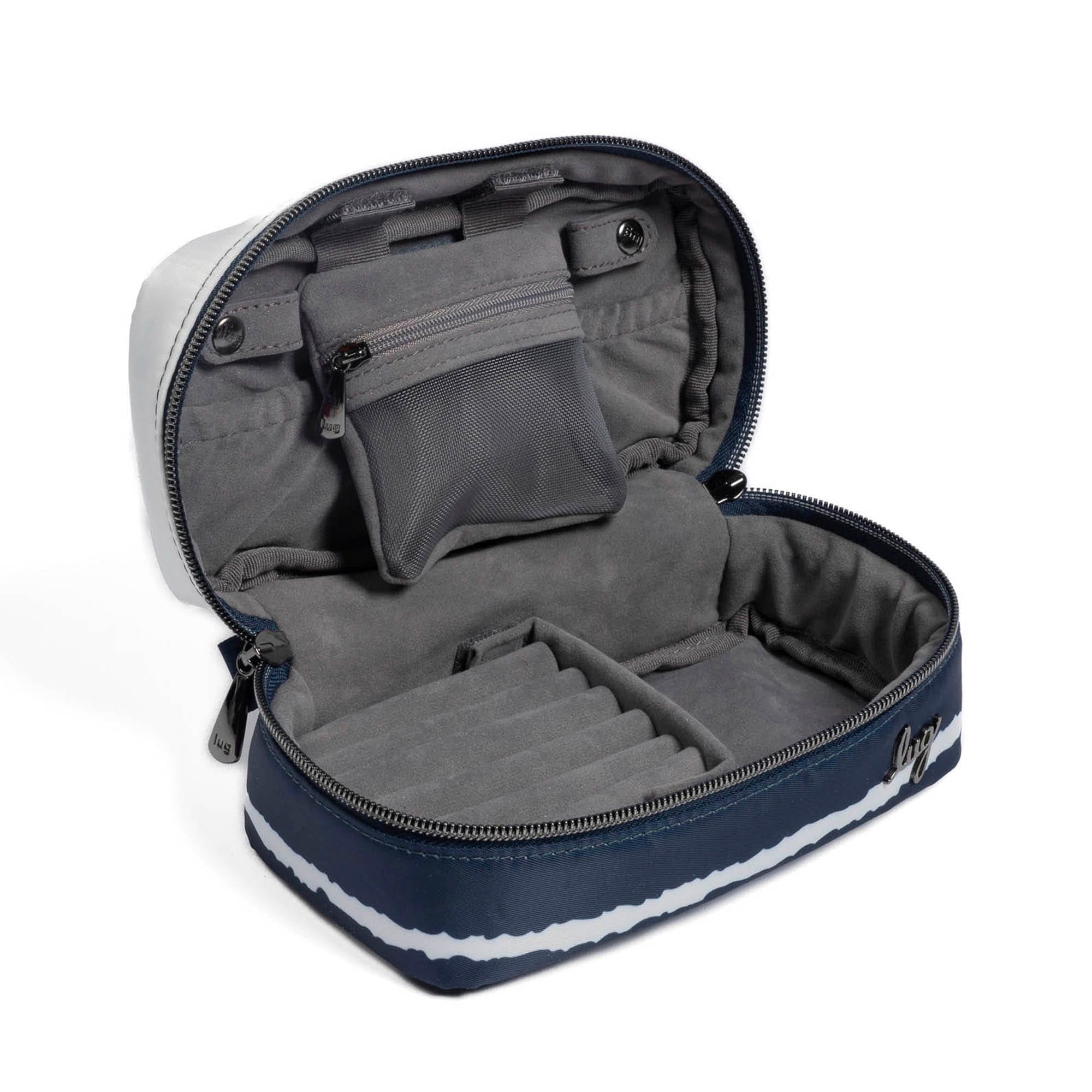 Swizzle Jewelry Case - NAVY STRIPE - Swizzle_NavyStripe_05