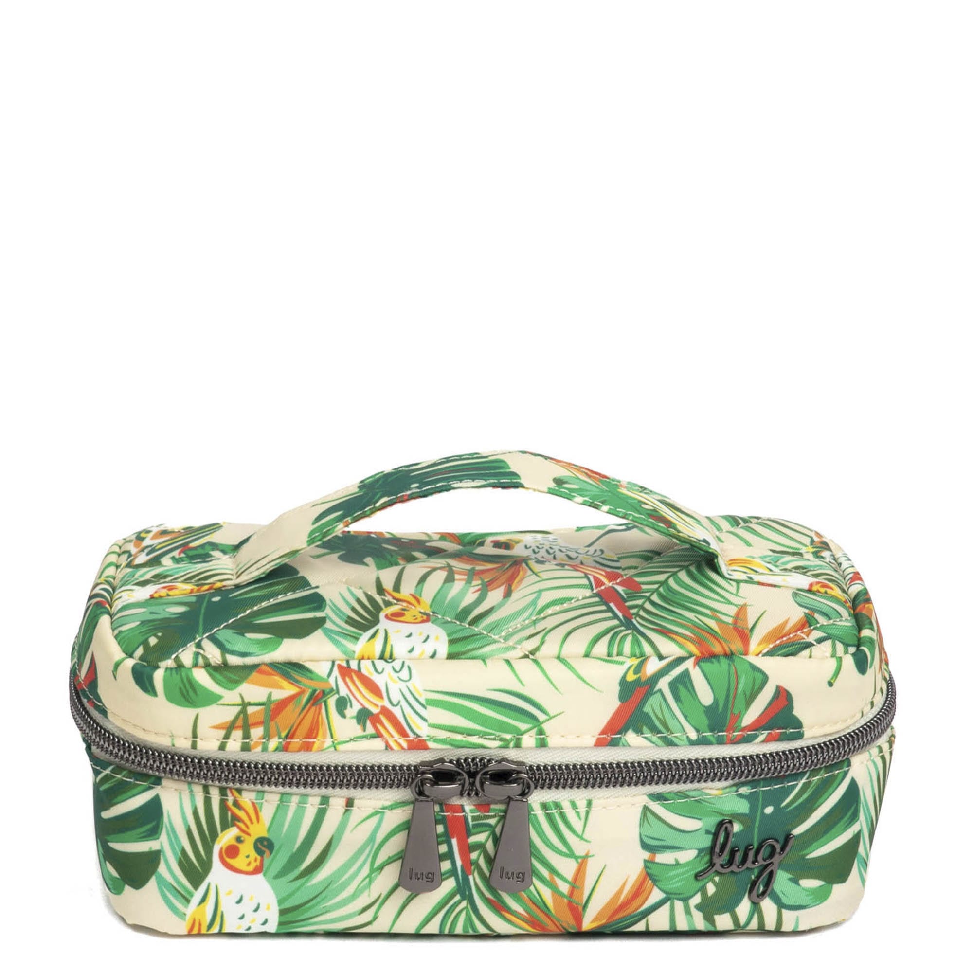 Swizzle Jewelry Case - TROPICAL BIRDS CREAM - Swizzle_TropicalBirdsCream_01