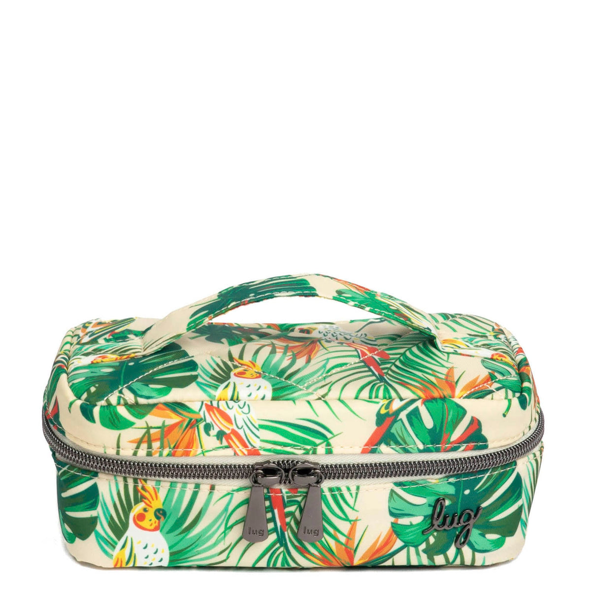 Swizzle Jewelry Case - TROPICAL BIRDS CREAM - Swizzle_TropicalBirdsCream_01