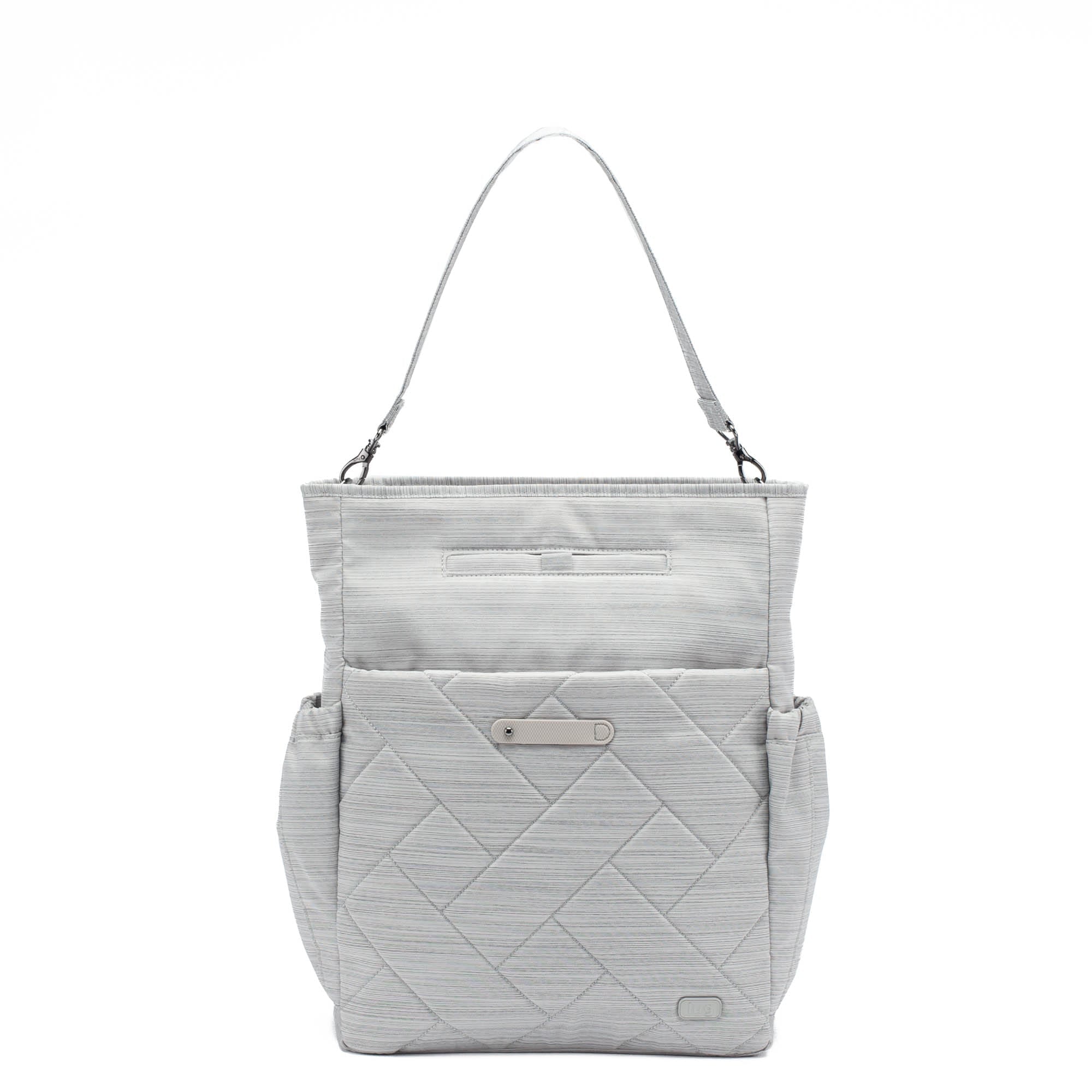 Symphony Convertible Tote Bag - BRUSHED SILVER - Symphony_BrushedSilver_01