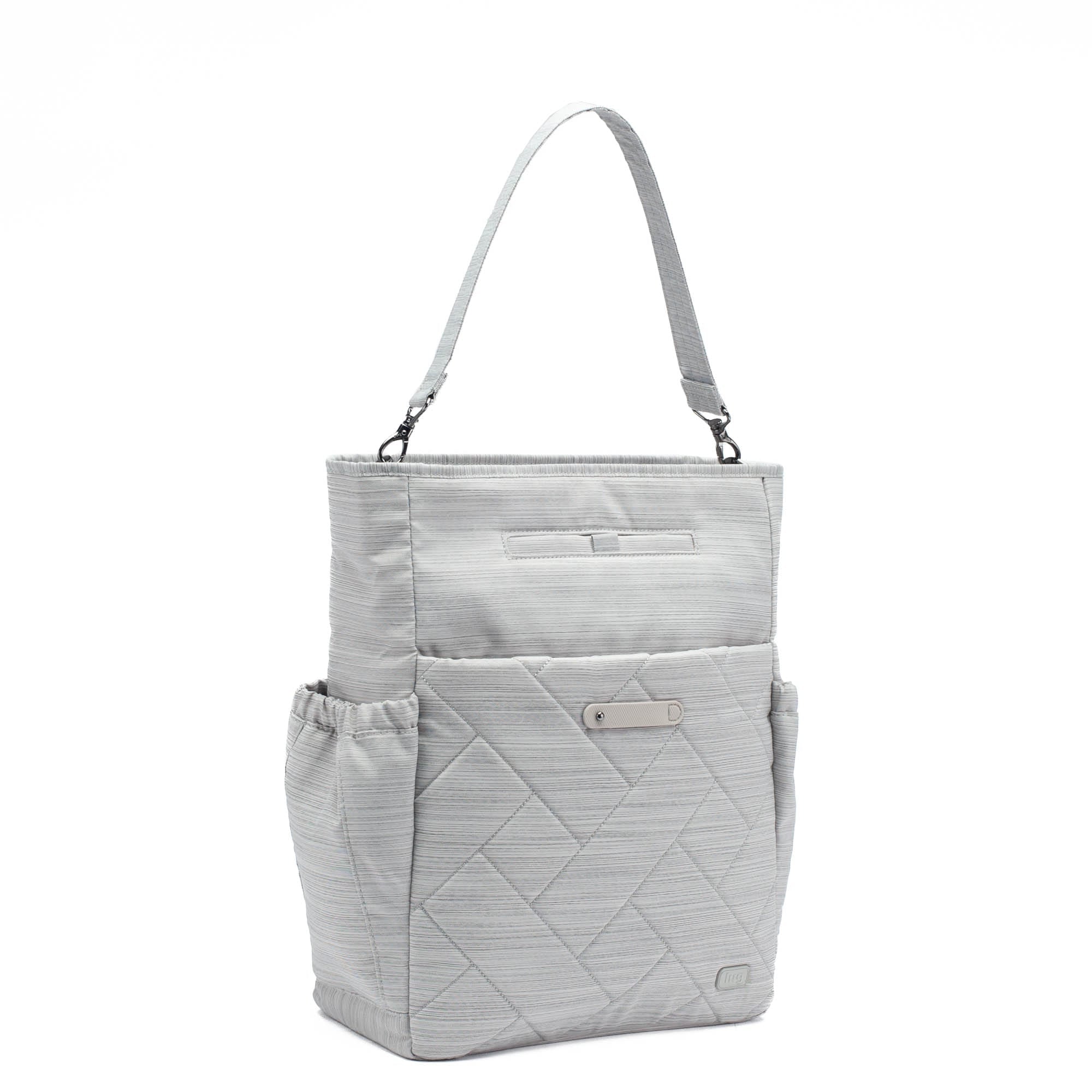 Symphony Convertible Tote Bag - BRUSHED SILVER - Symphony_BrushedSilver_02