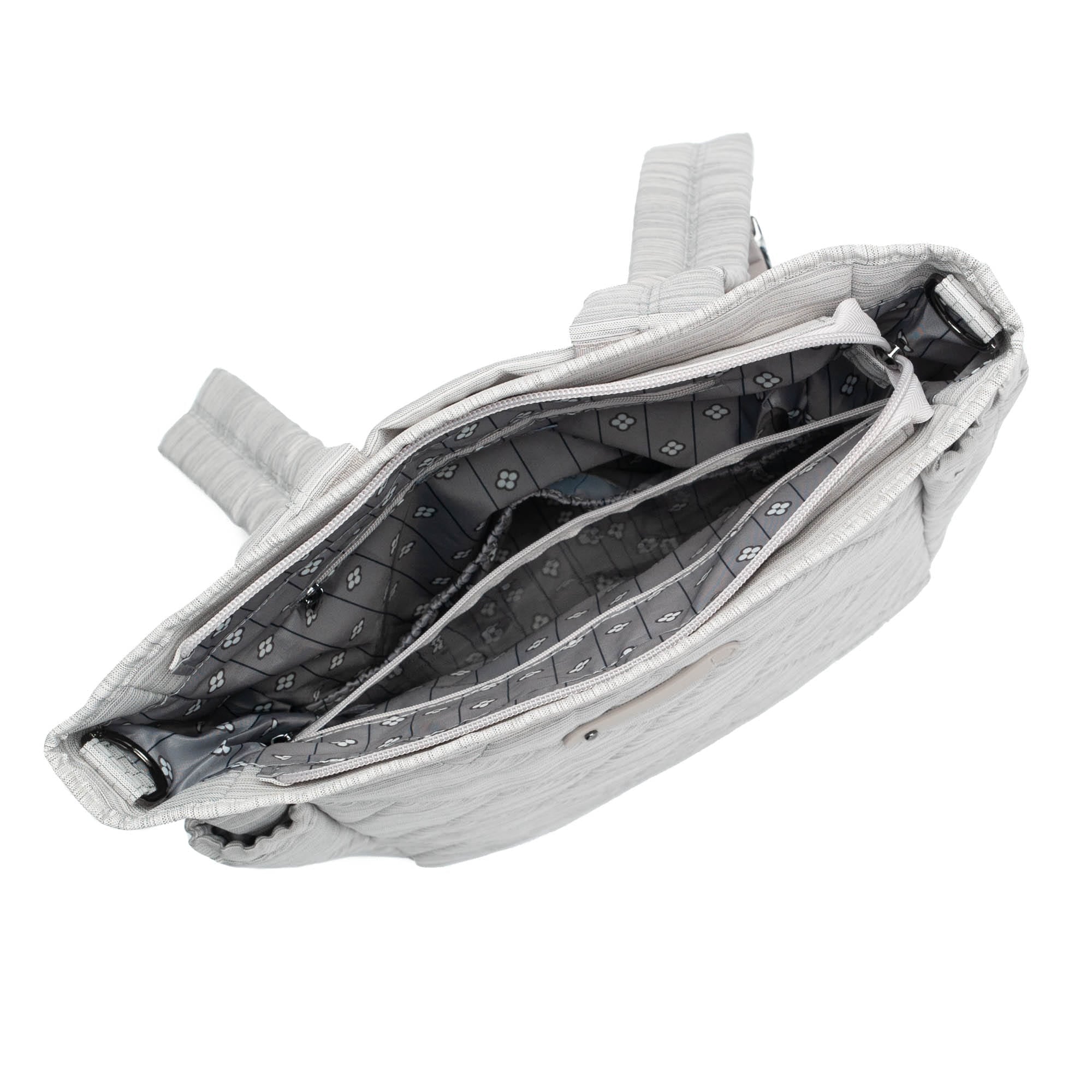 Symphony Convertible Tote Bag - BRUSHED SILVER - Symphony_BrushedSilver_05