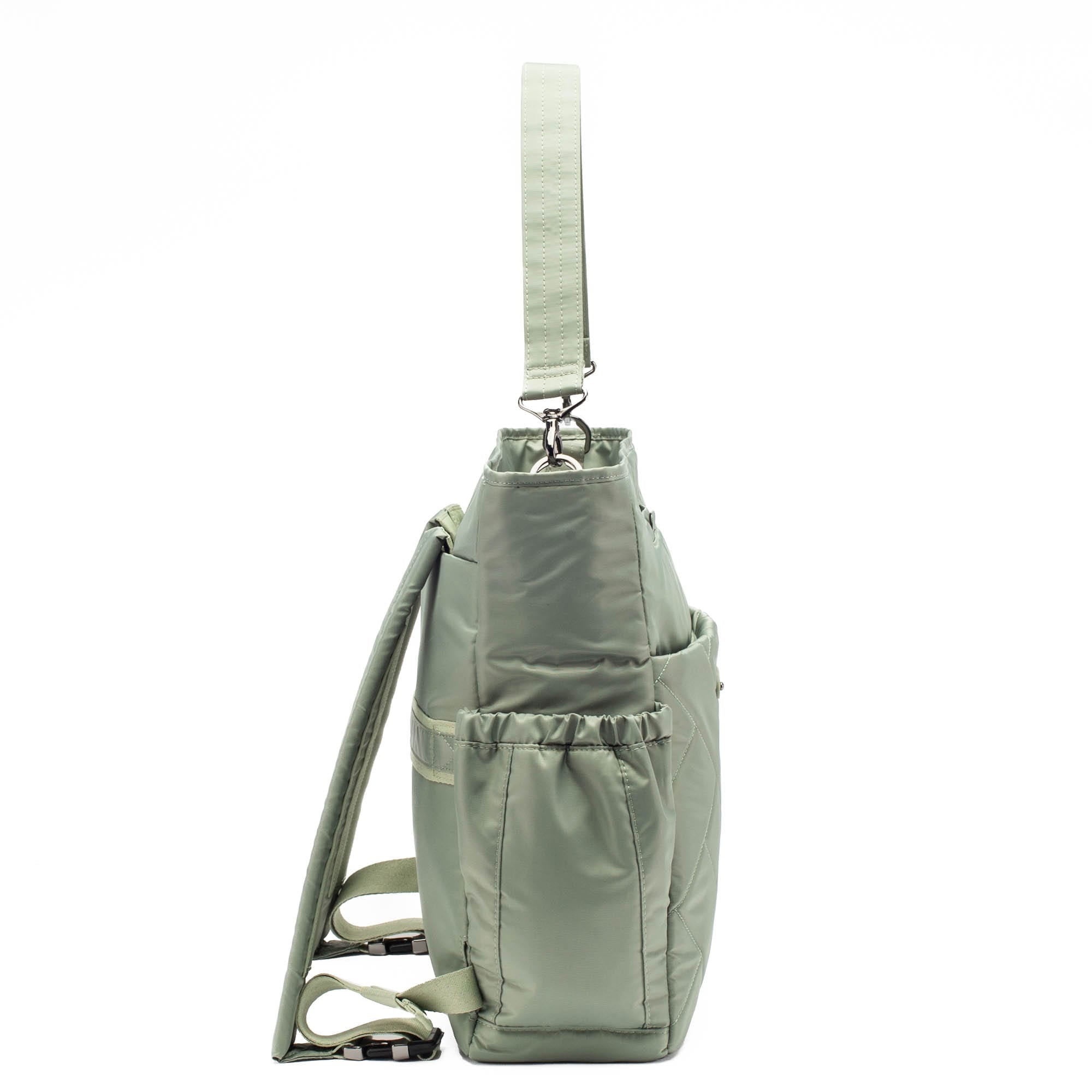 Symphony Convertible Tote Bag - SAGE GREEN - Symphony_Sage_03