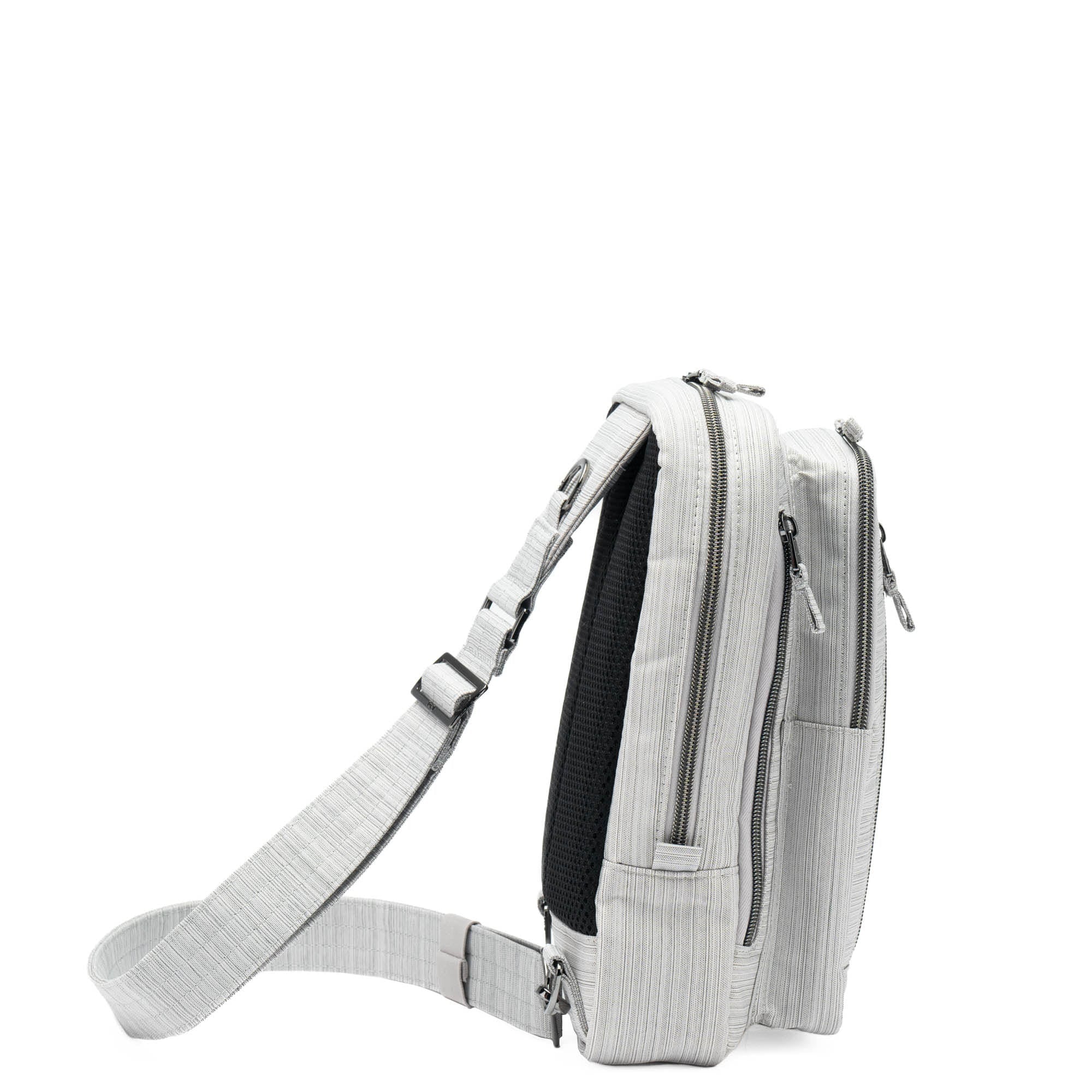 Tailback Sling Bag - BRUSHED SILVER - Tailback_BrushedSilver_03