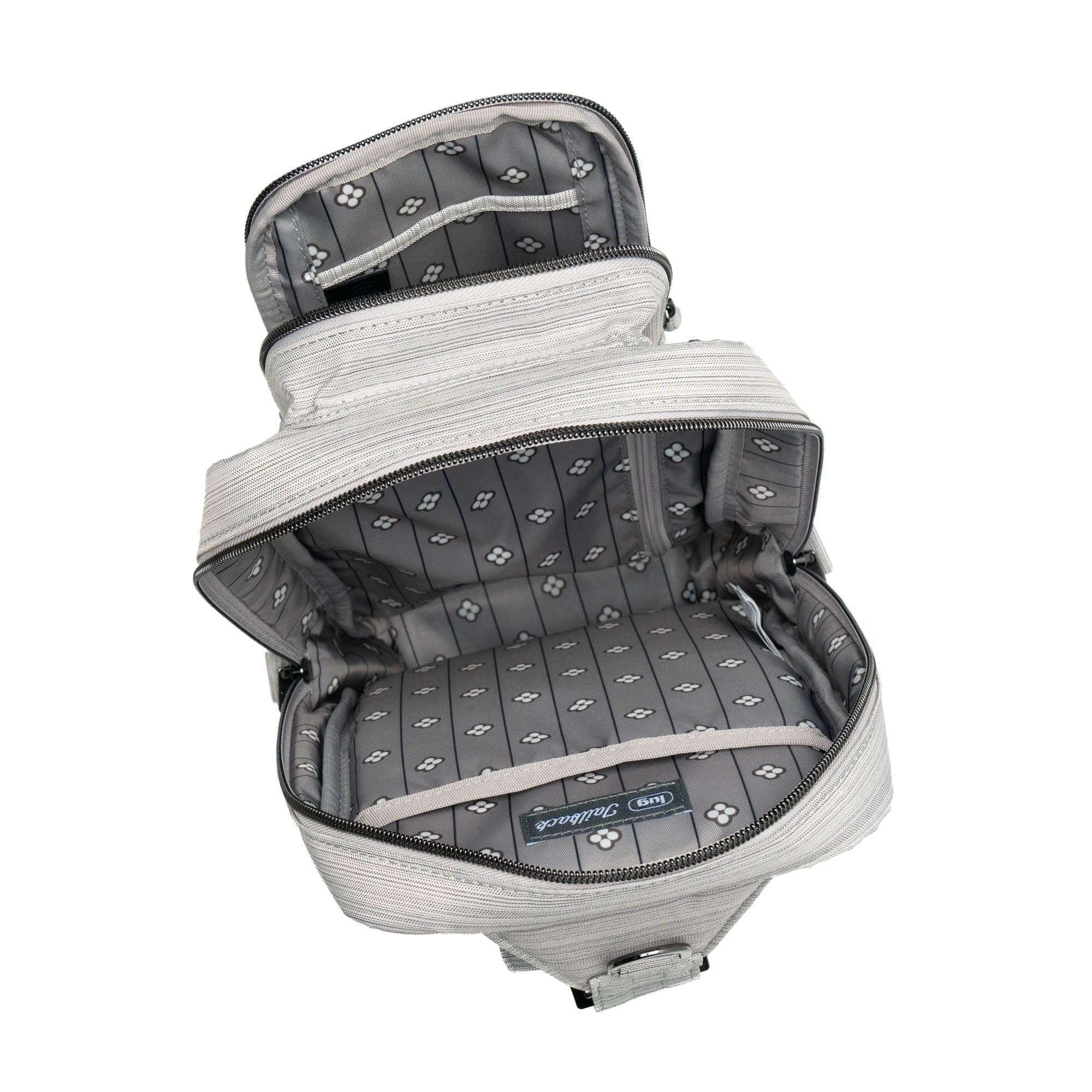 Tailback Sling Bag - BRUSHED SILVER - Tailback_BrushedSilver_05