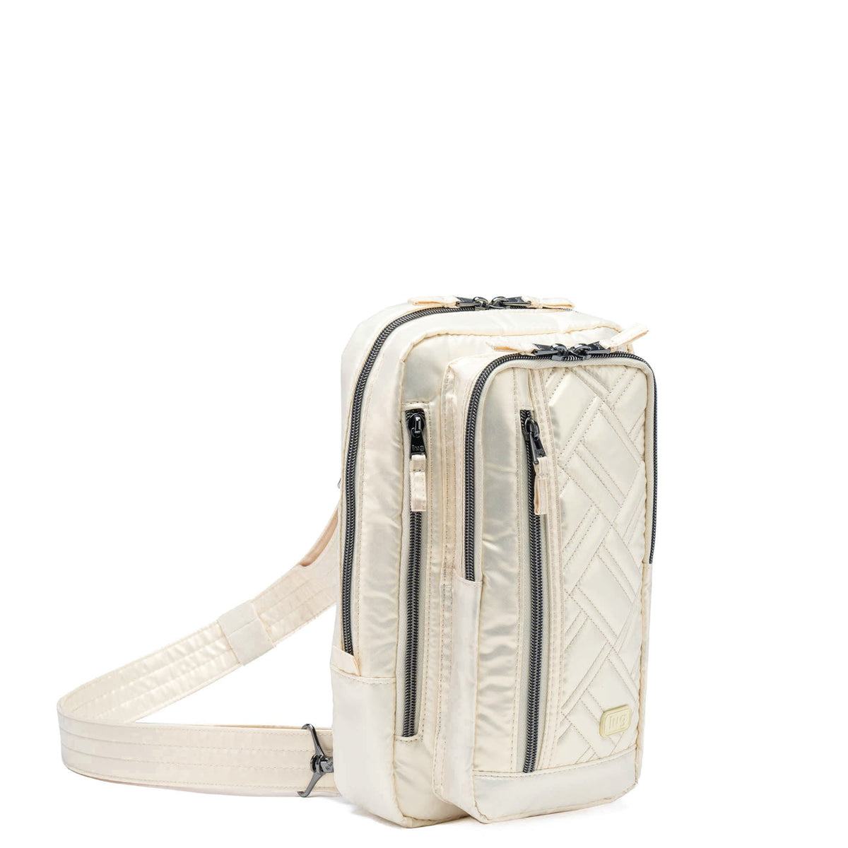 Tailback Sling Bag - METALLIC CHAMPAGNE - Tailback_MetallicChampagne_02