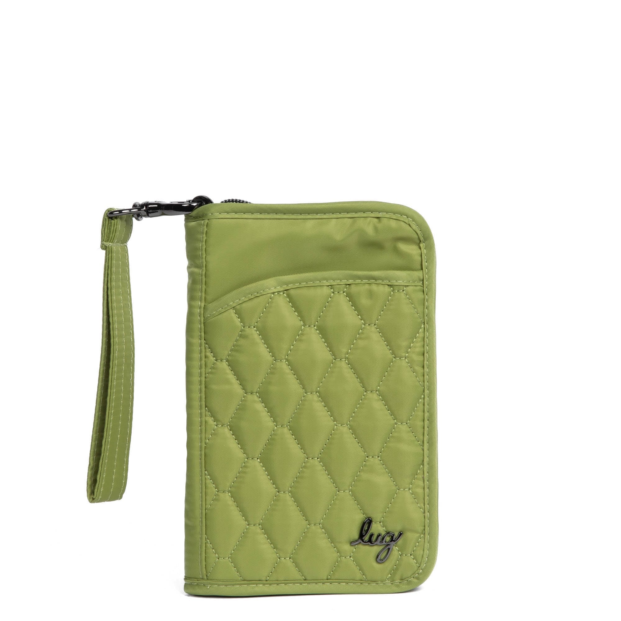 Tandem Zip SE RFID Wallet - GRASS GREEN - TandemSE_GrassGreen_01
