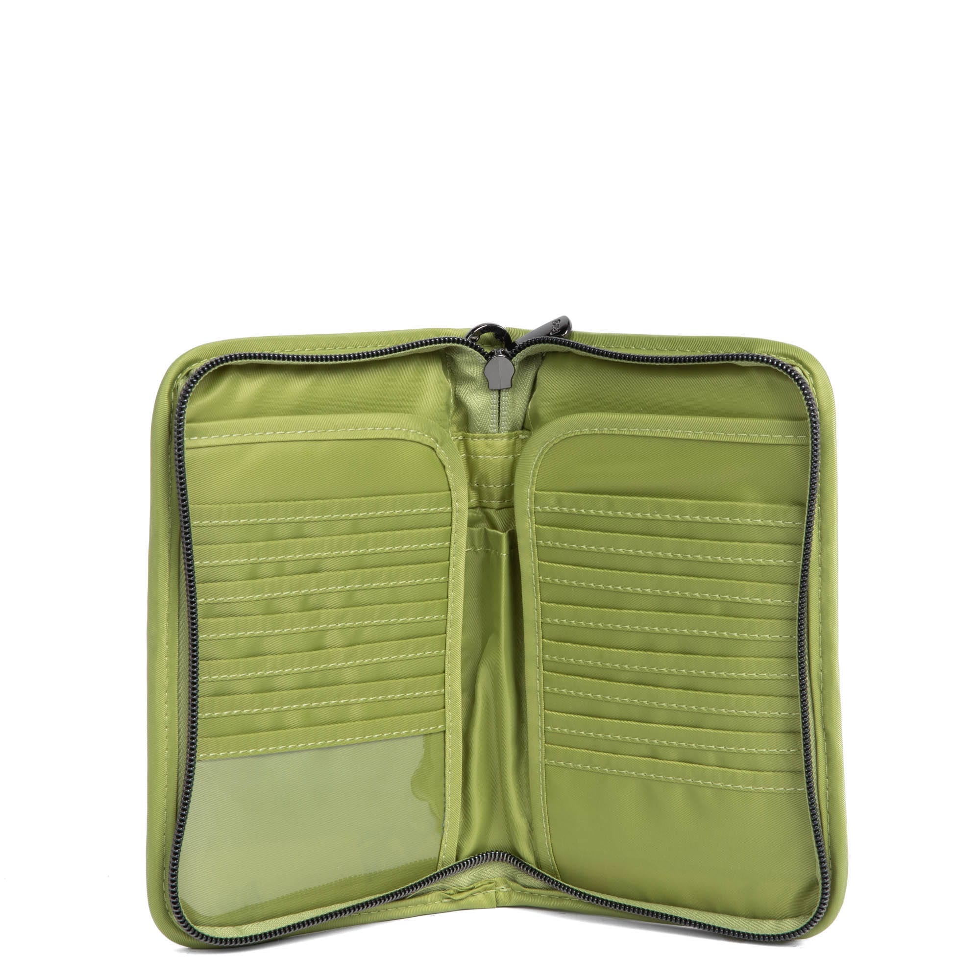 Tandem Zip SE RFID Wallet - GRASS GREEN - TandemSE_GrassGreen_05