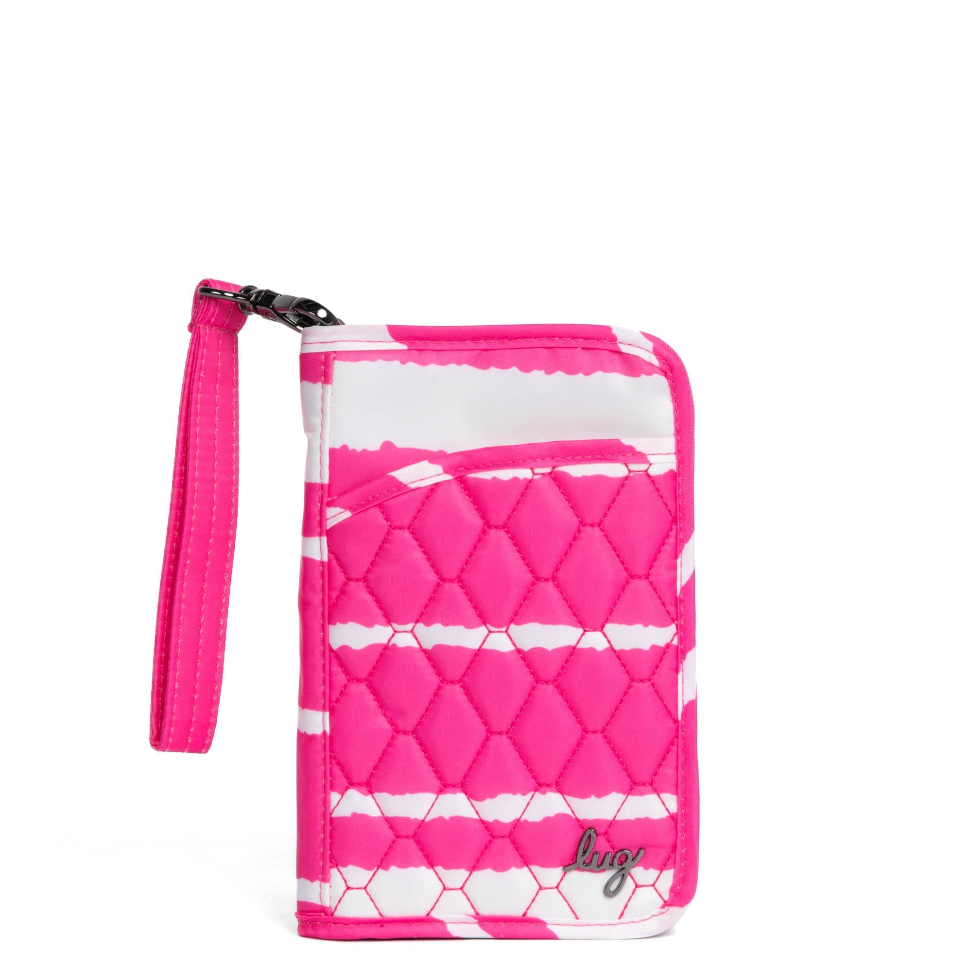 Tandem Zip SE RFID Wallet - MAGENTA STRIPE - TandemSE_MagentaStripe_01